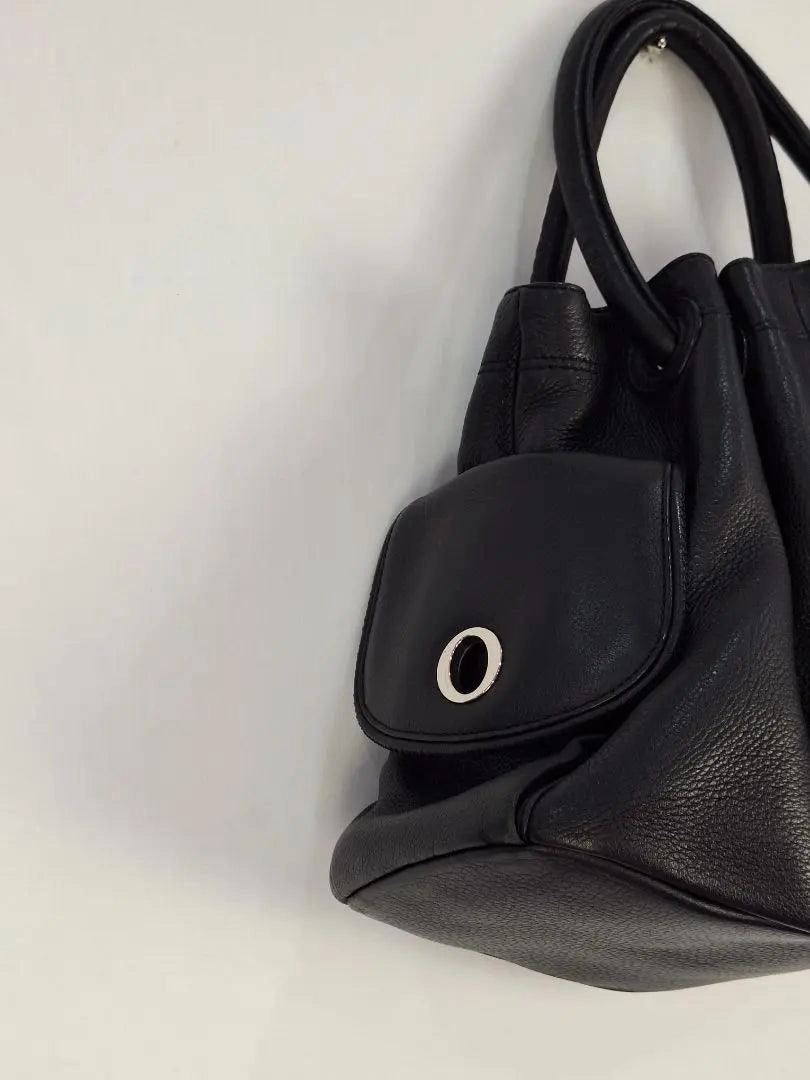 Oroton Soft Leather Medium Drawstring Style Bag