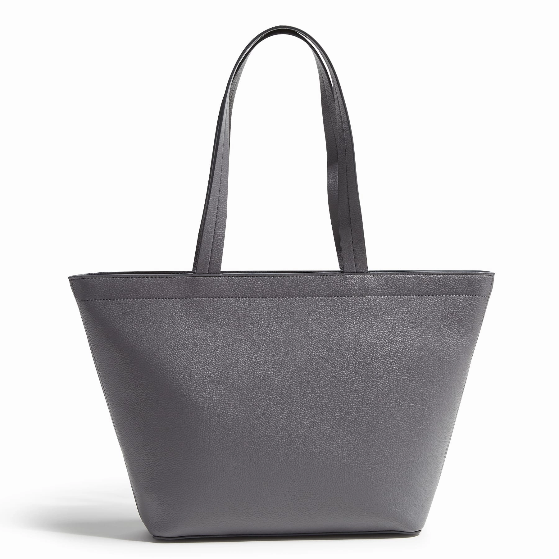 Outlet Faux Leather Small East West Tote