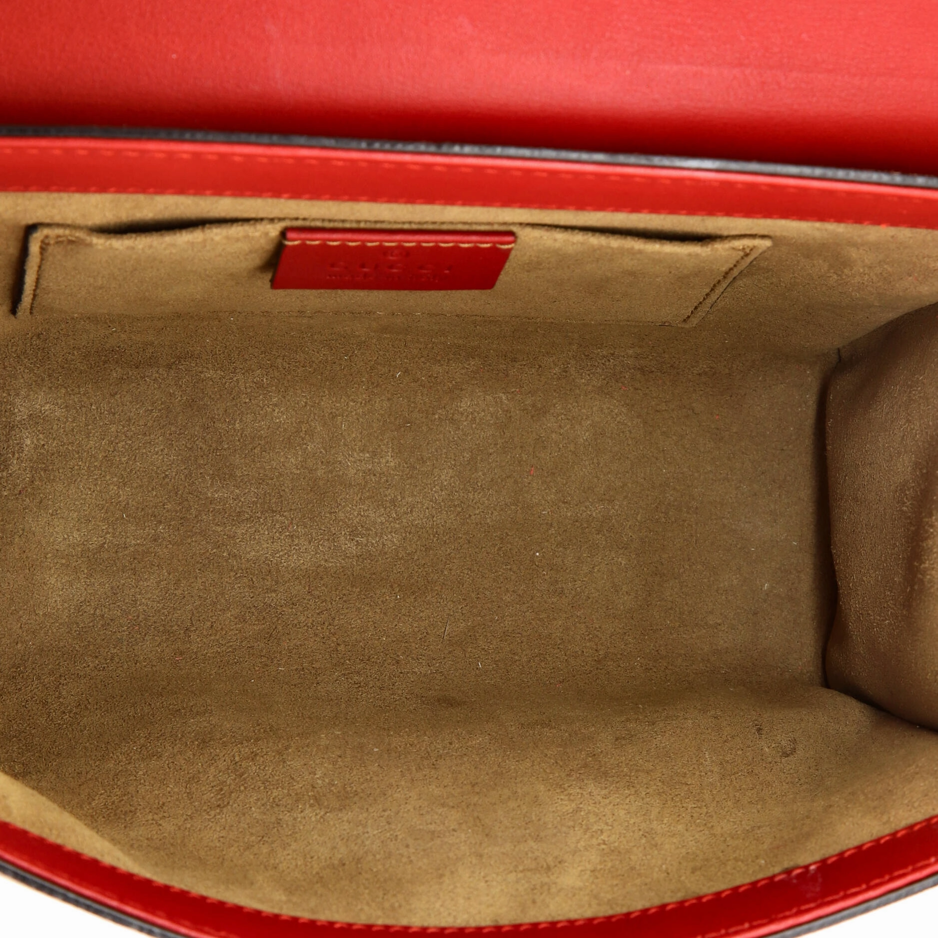 Padlock Shoulder Bag GG Coated Canvas and Leather Small