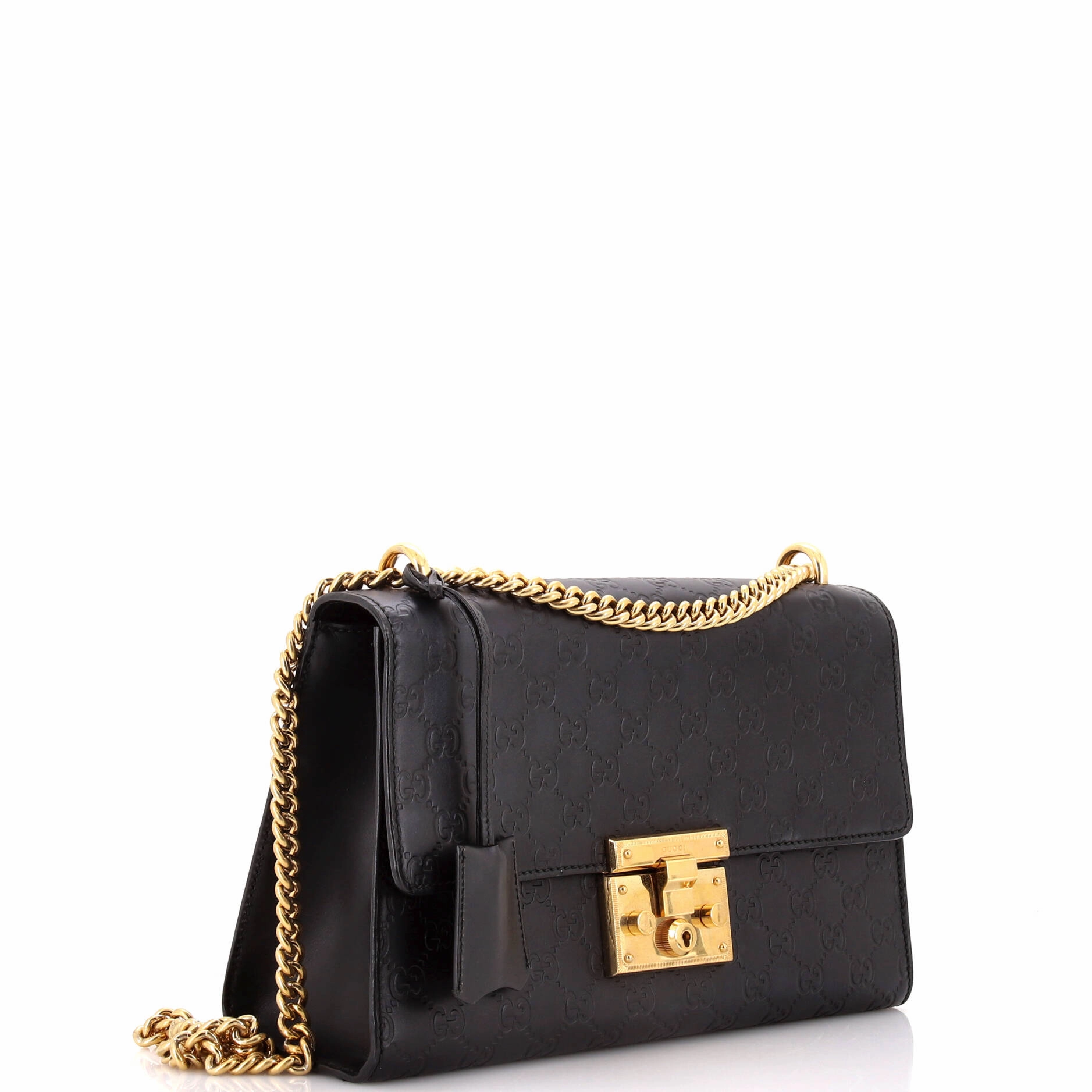 Padlock Shoulder Bag Guccissima Leather Medium