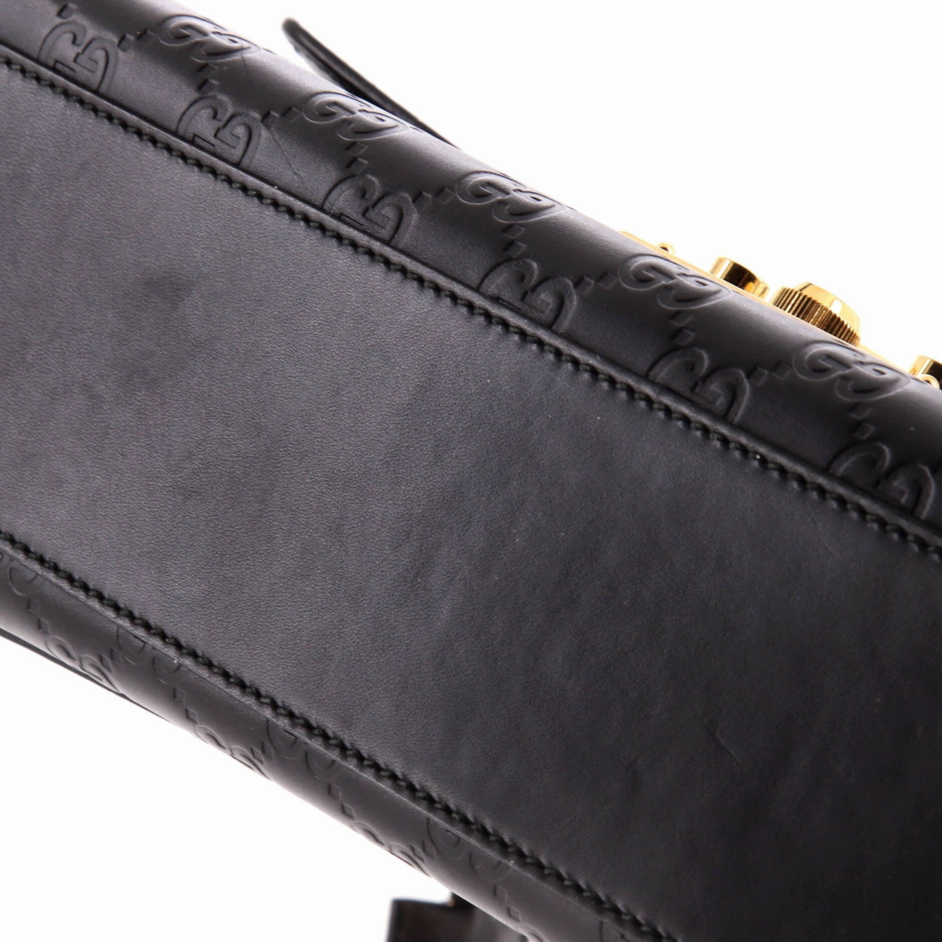 Padlock Shoulder Bag Guccissima Leather Medium