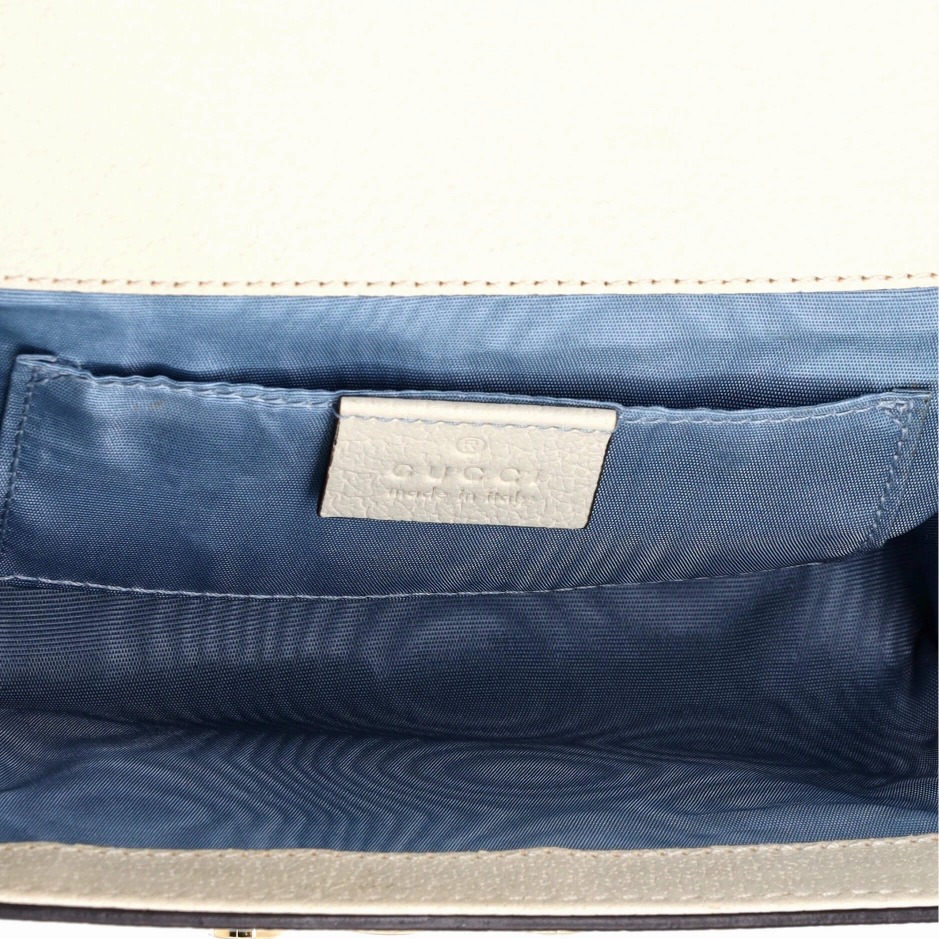 Padlock Shoulder Bag Printed Leather Small