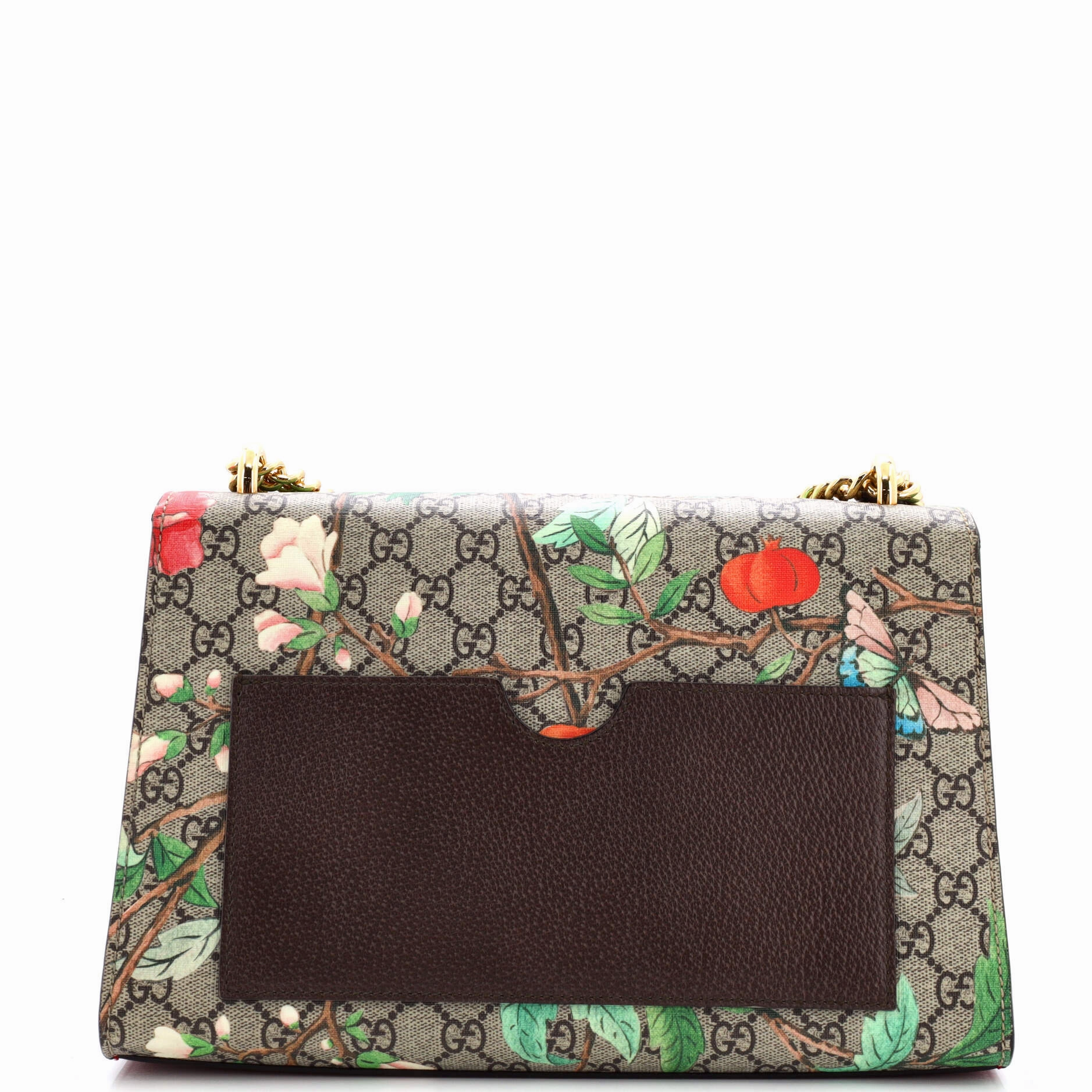 Padlock Shoulder Bag Tian Print GG Coated Canvas Medium