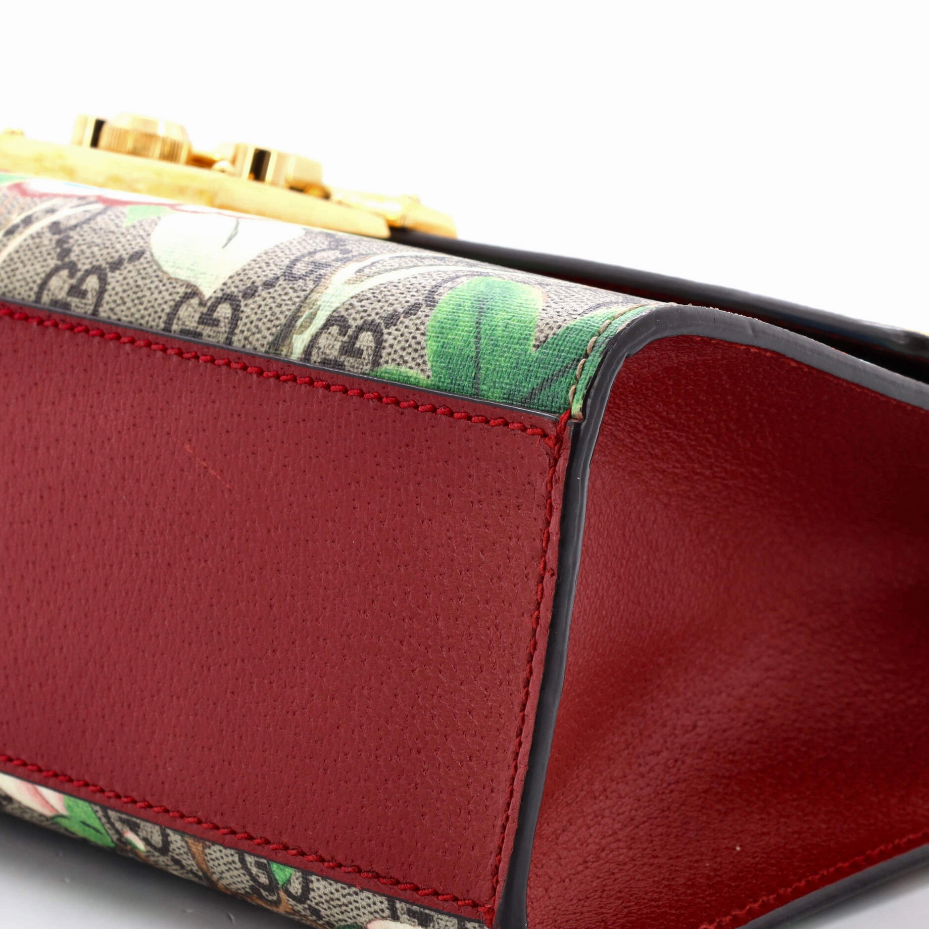 Padlock Shoulder Bag Tian Print GG Coated Canvas Medium