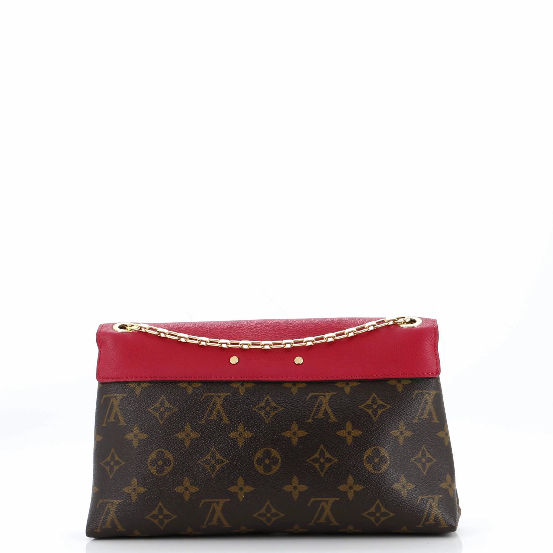 Pallas Chain Shoulder Bag Monogram Canvas and Calfskin