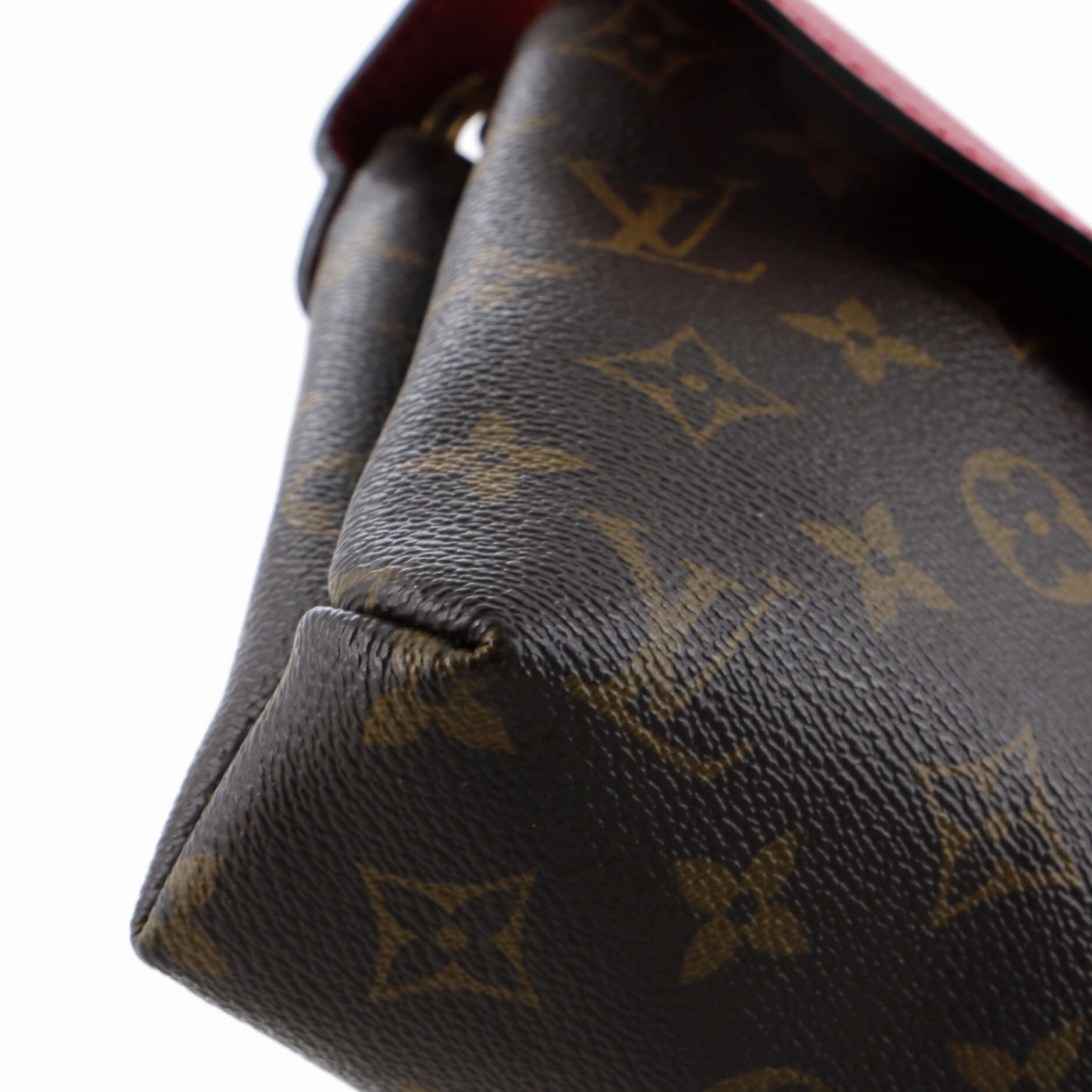 Pallas Chain Shoulder Bag Monogram Canvas and Calfskin