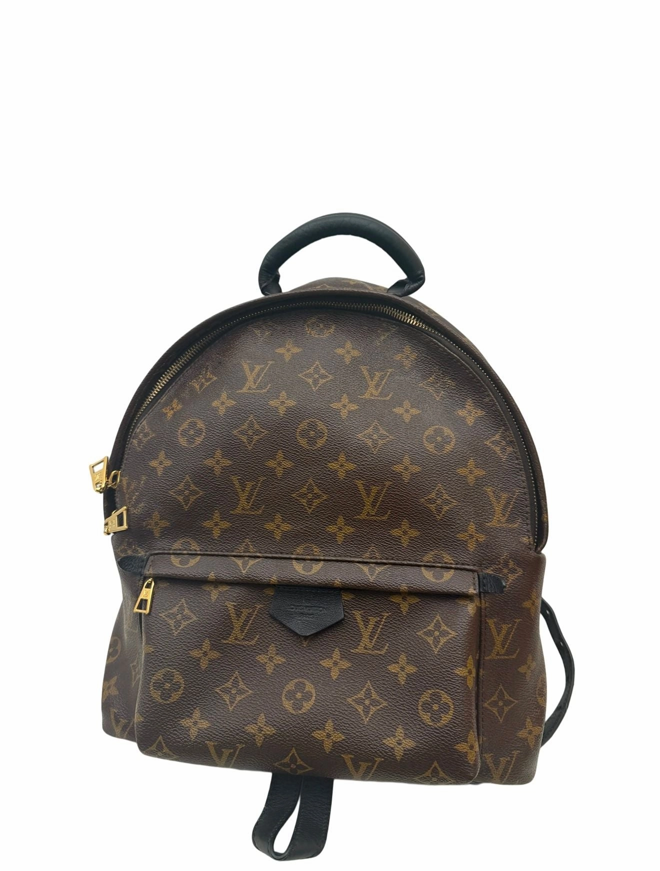 Palm springs leather backpack Louis Vuitton Brown in Leather B24-45 B24-45