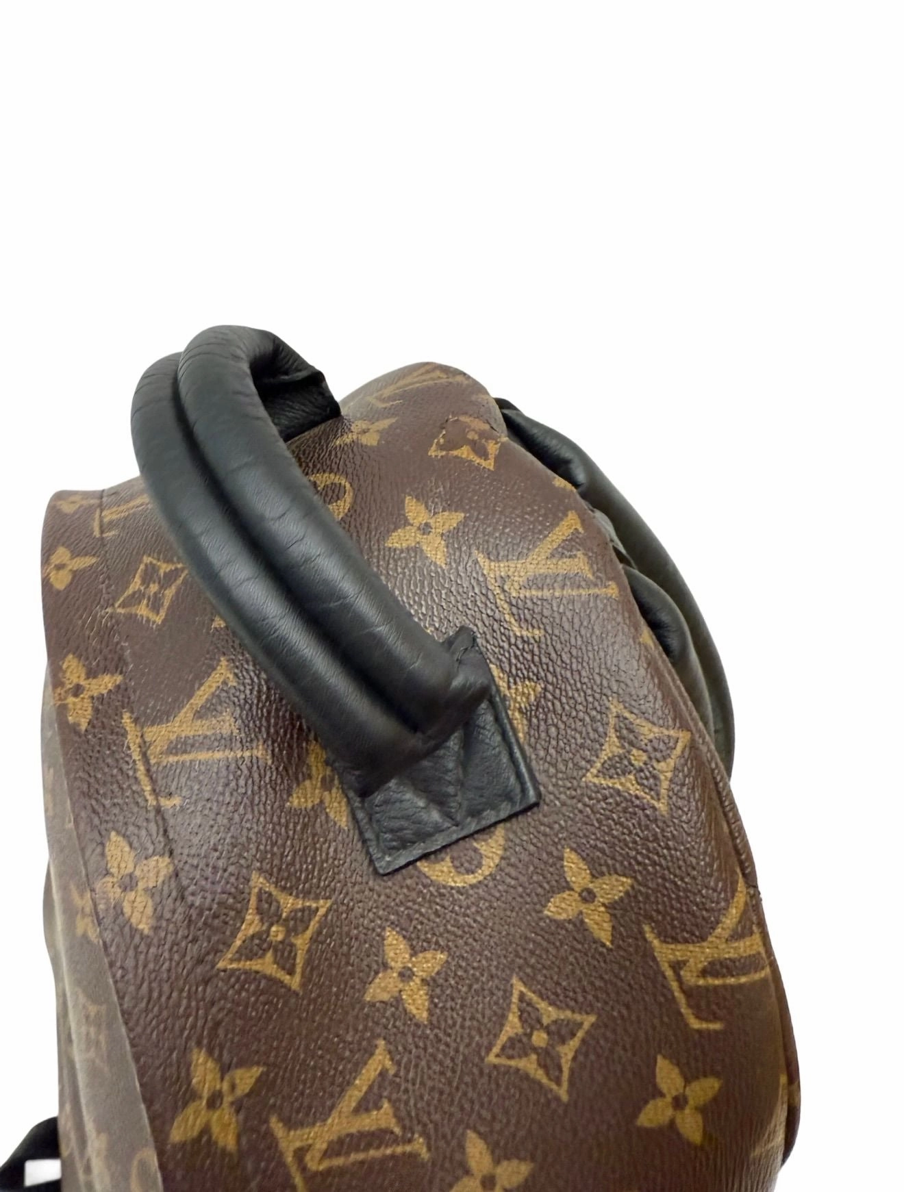 Palm springs leather backpack Louis Vuitton Brown in Leather B24-45 B24-45