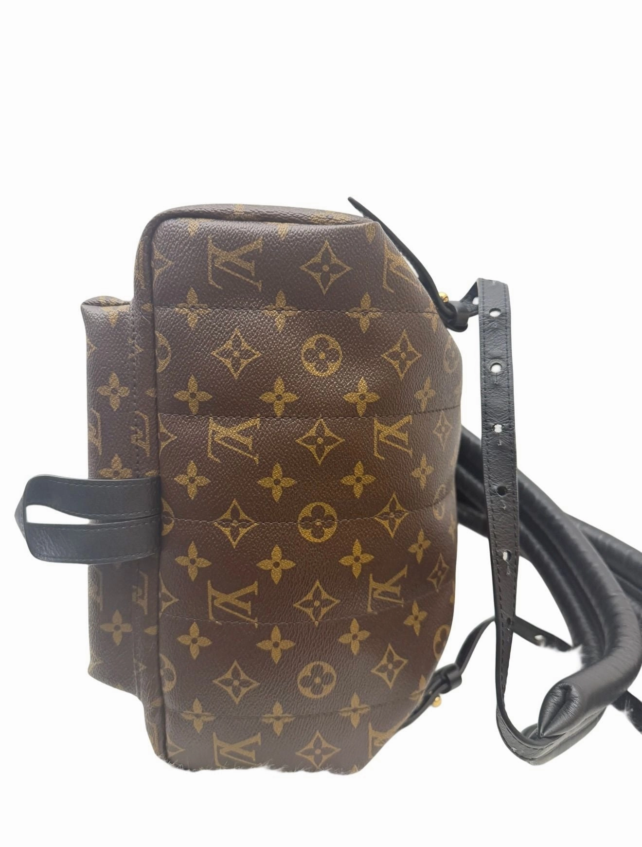 Palm springs leather backpack Louis Vuitton Brown in Leather B24-45 B24-45