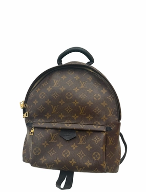 Palm springs leather backpack Louis Vuitton Brown in Leather B24-45 B24-45