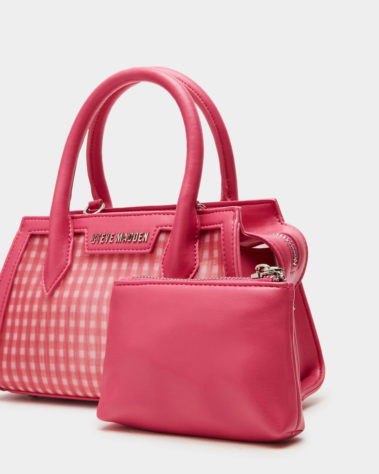 PEACHY BAG RED GINGHAM