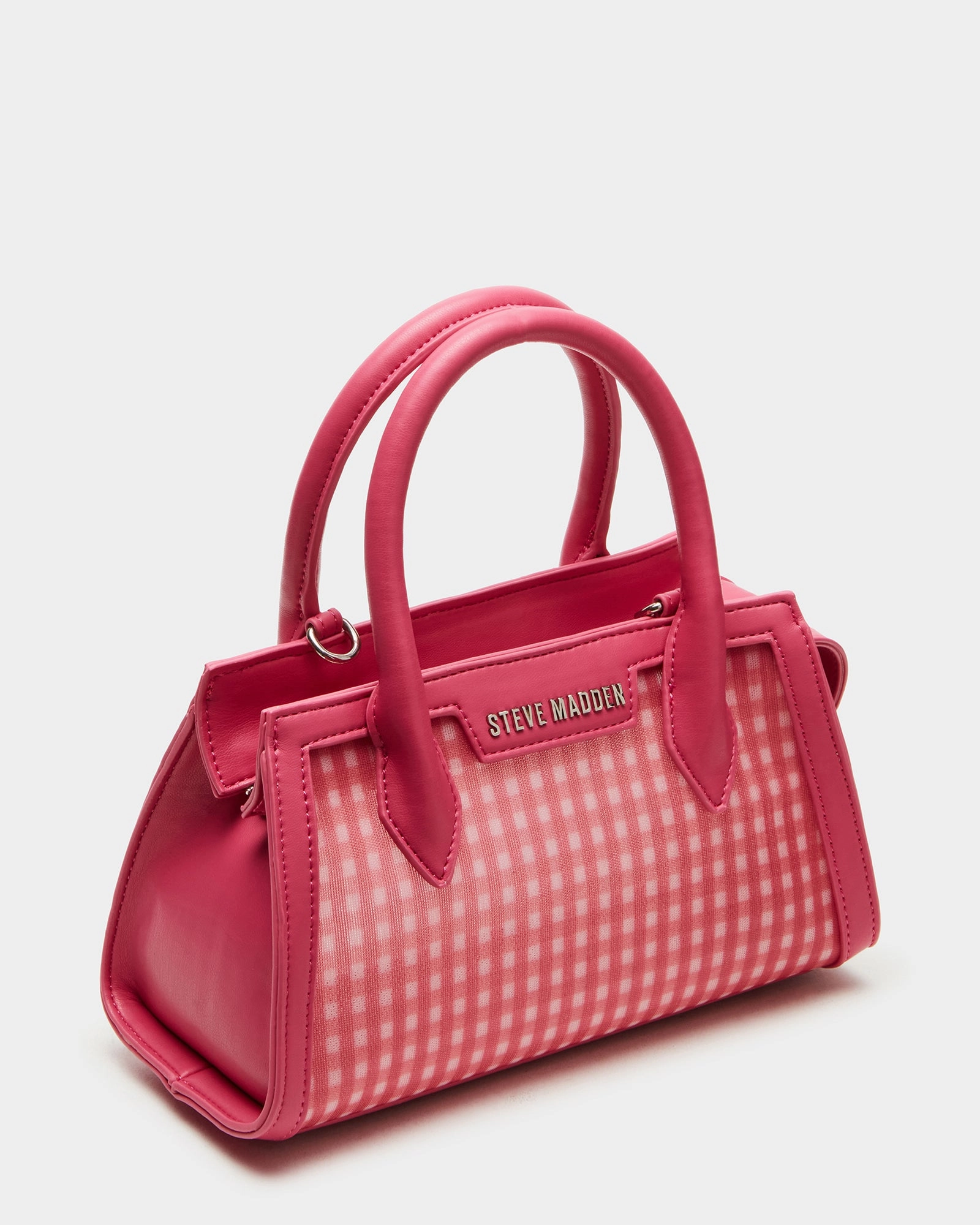 PEACHY BAG RED GINGHAM
