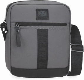 Pepe Jeans Large Shoulder Bag, Gray
