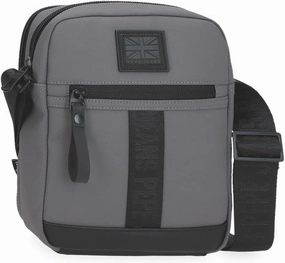 Pepe Jeans Shoulder Bag with Two compartments, Gray