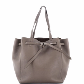 Phantom Tie Cabas Tote Leather Small