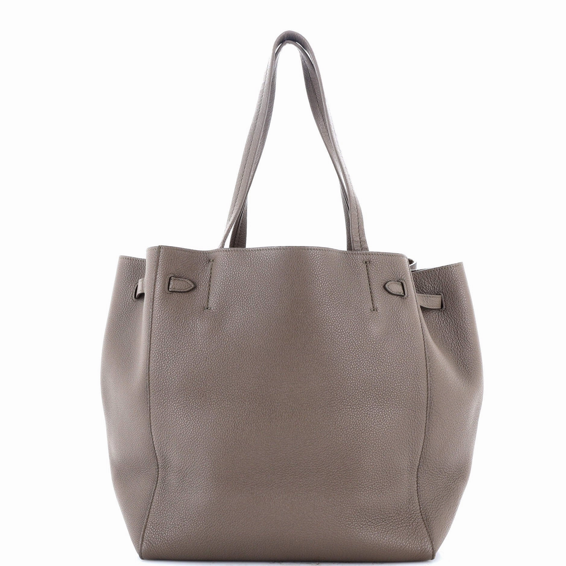 Phantom Tie Cabas Tote Leather Small