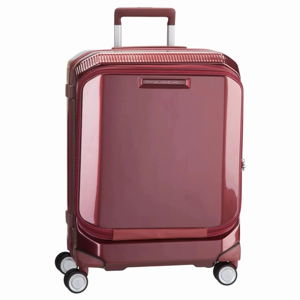 Piquadro Cubica 20" Carry-On Red Redsize Small
