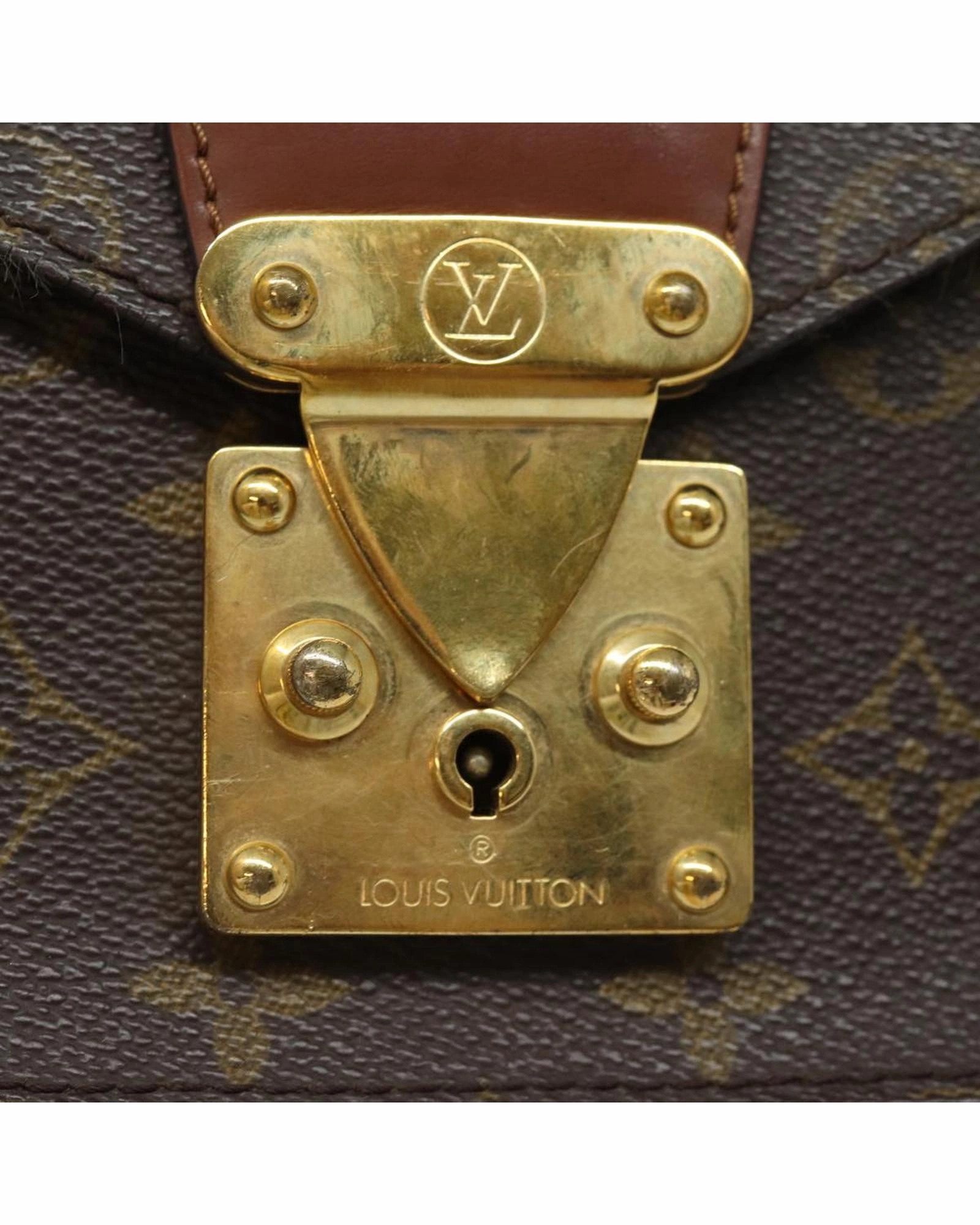 Pochette Monogram Canvas Shoulder Bag
