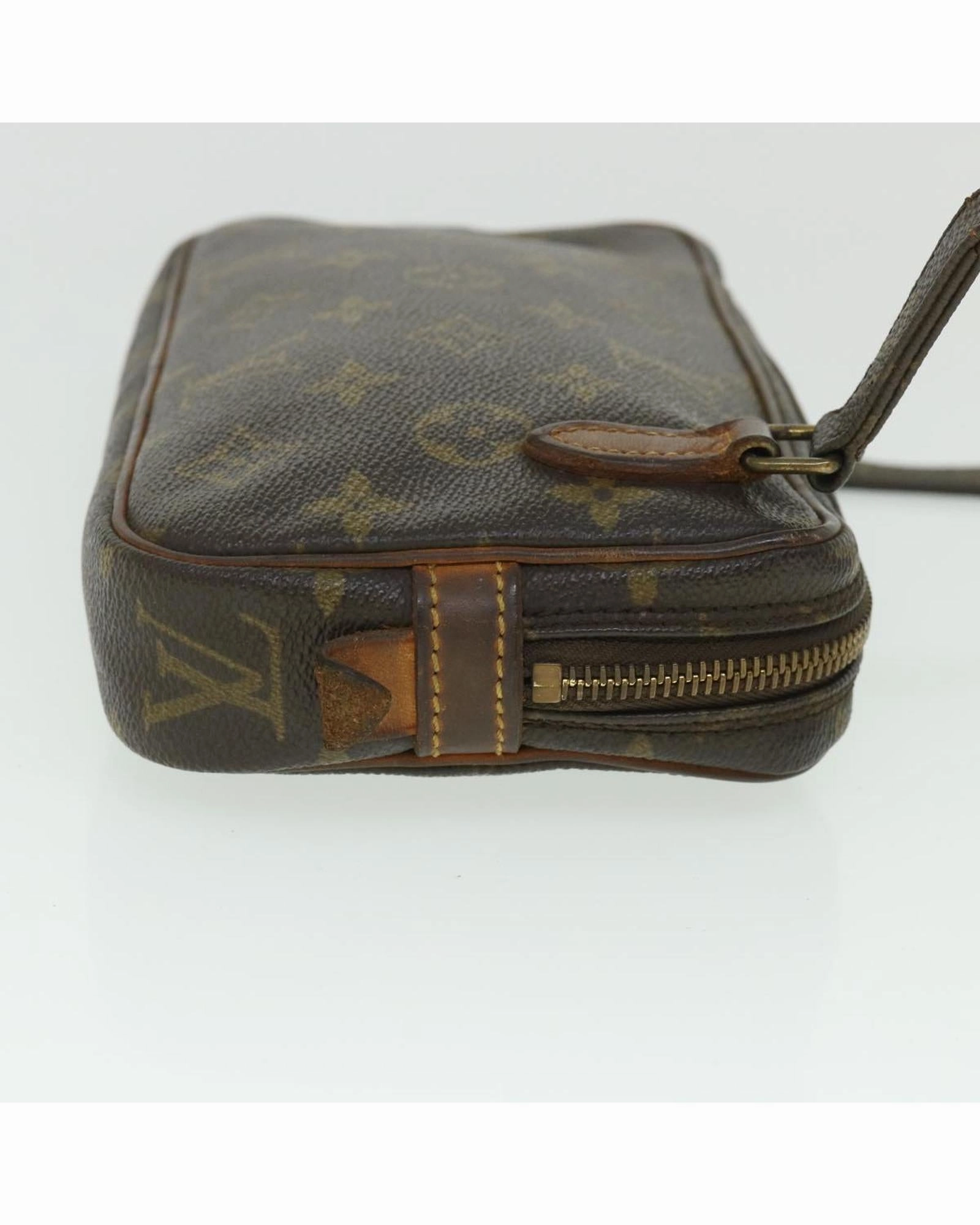 Pochette Monogram Canvas Shoulder Bag