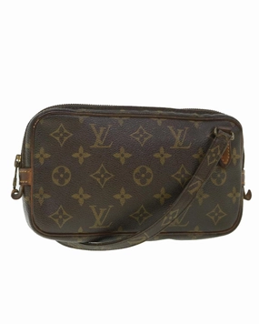 Pochette Monogram Canvas Shoulder Bag