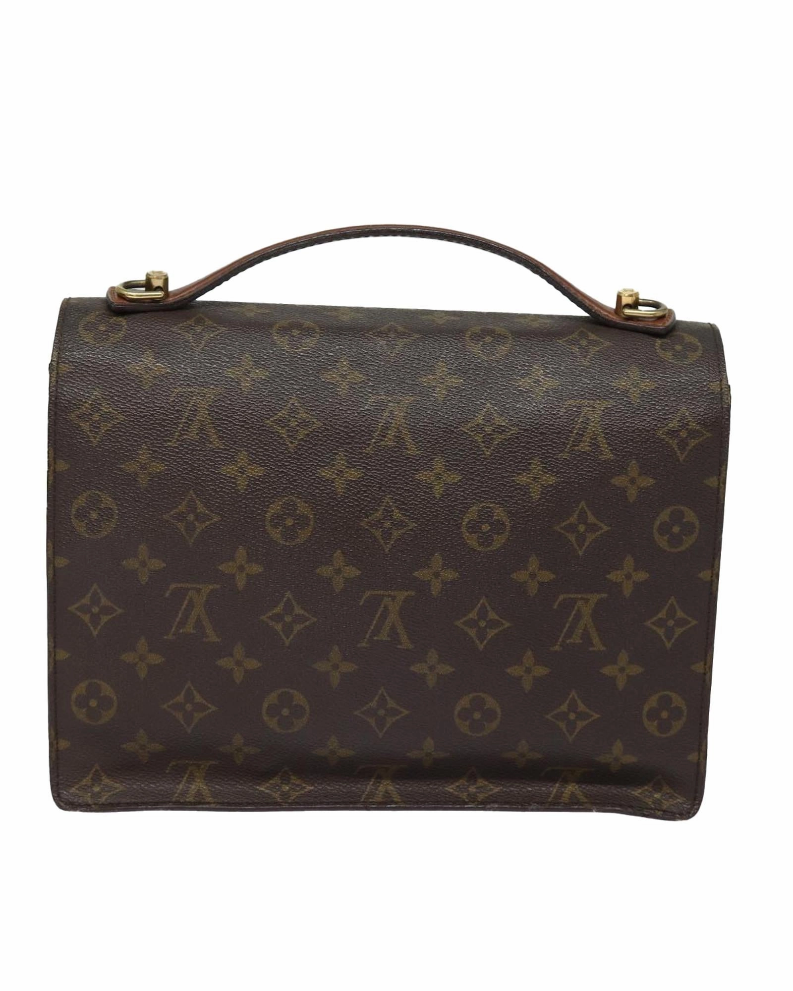 Pochette Monogram Canvas Shoulder Bag