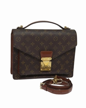 Pochette Monogram Canvas Shoulder Bag