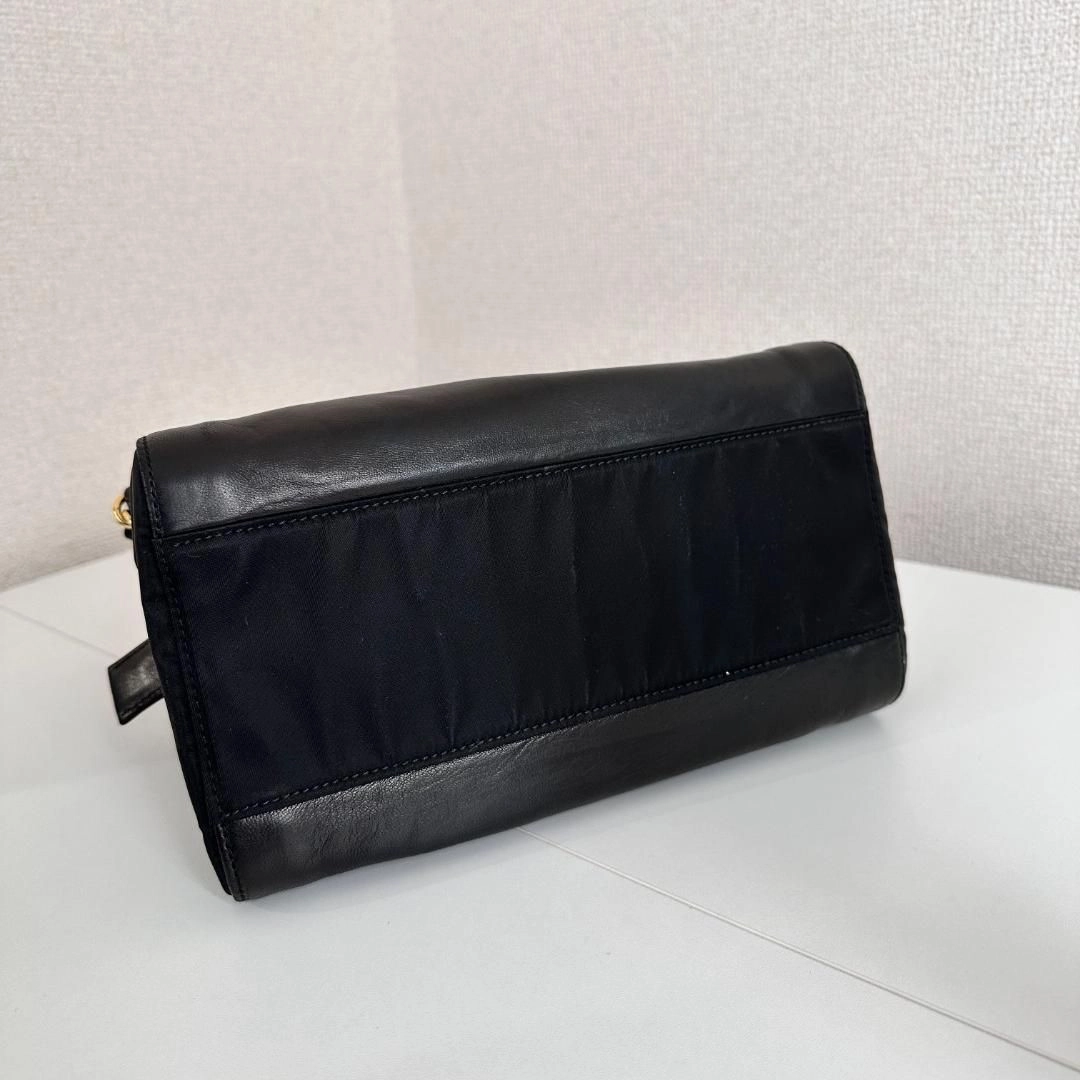 Prada | Bags | Prada Black Red Wine Vitello Drive Perforated Shoulder Bag Leather MR2104202567222