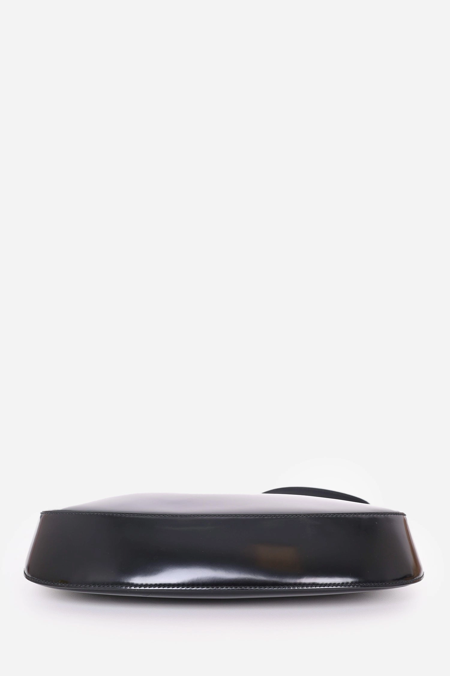 Prada Black Patent Cleo Shoulder Bag