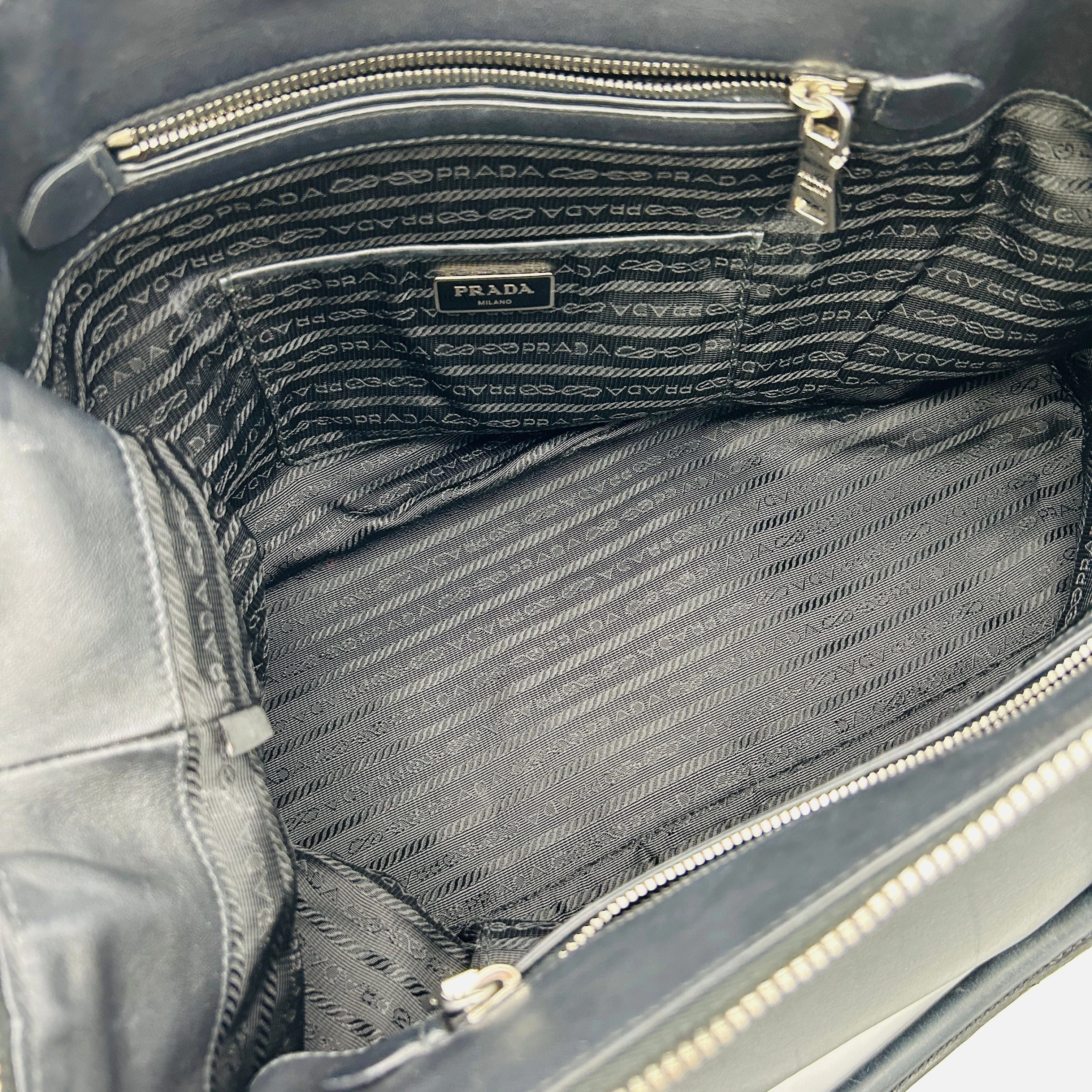 Prada Calf Leather Shoulder Bag  LA2347
