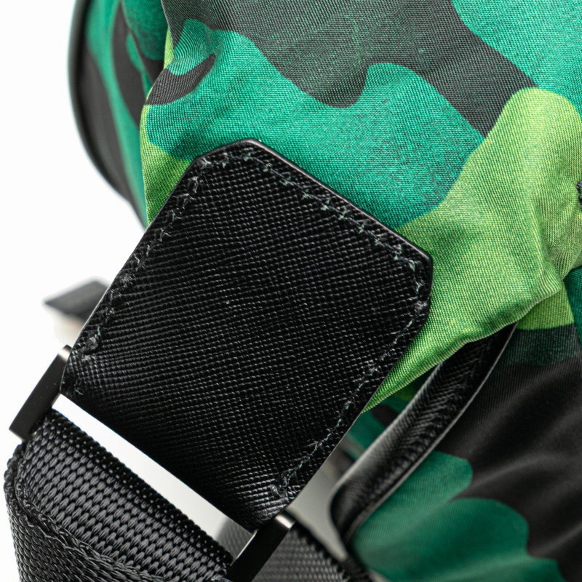 Prada Camouflage Nylon Shoulder Bag Sling Bag (Pre-Owned)