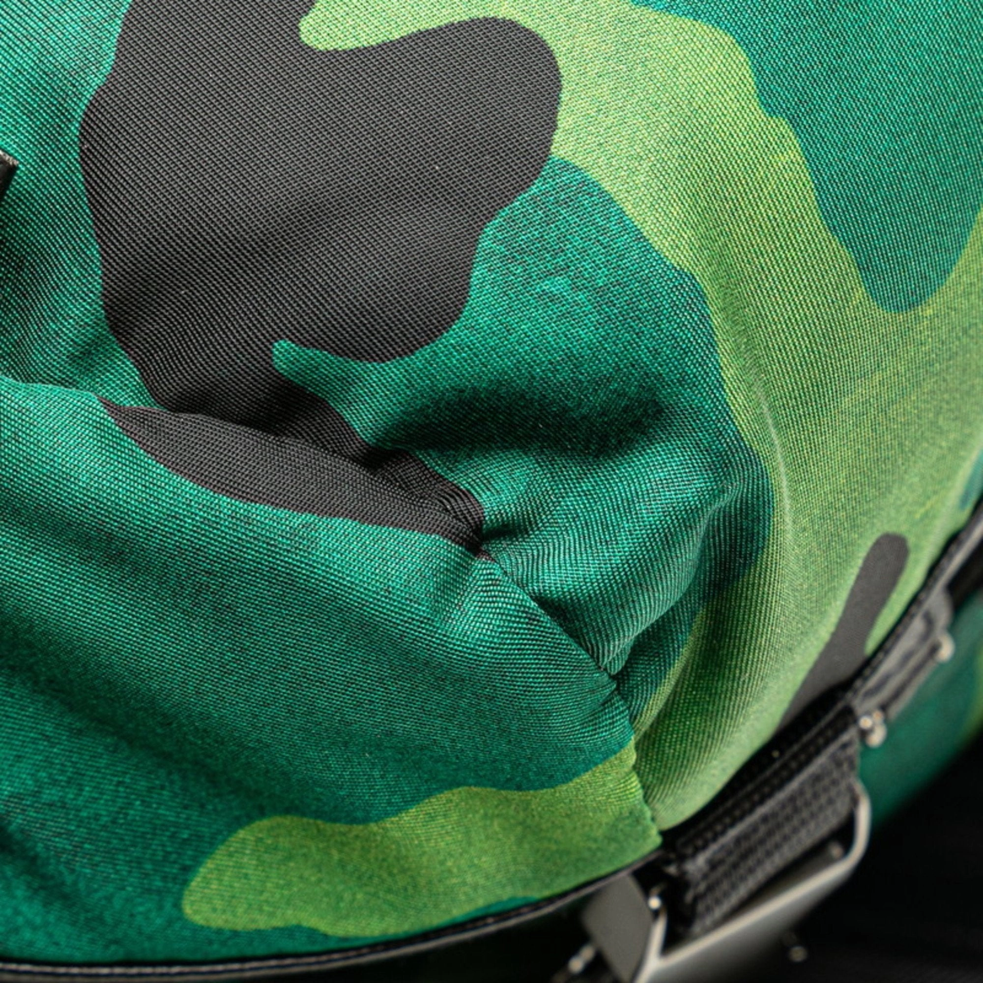Prada Camouflage Nylon Shoulder Bag Sling Bag (Pre-Owned)