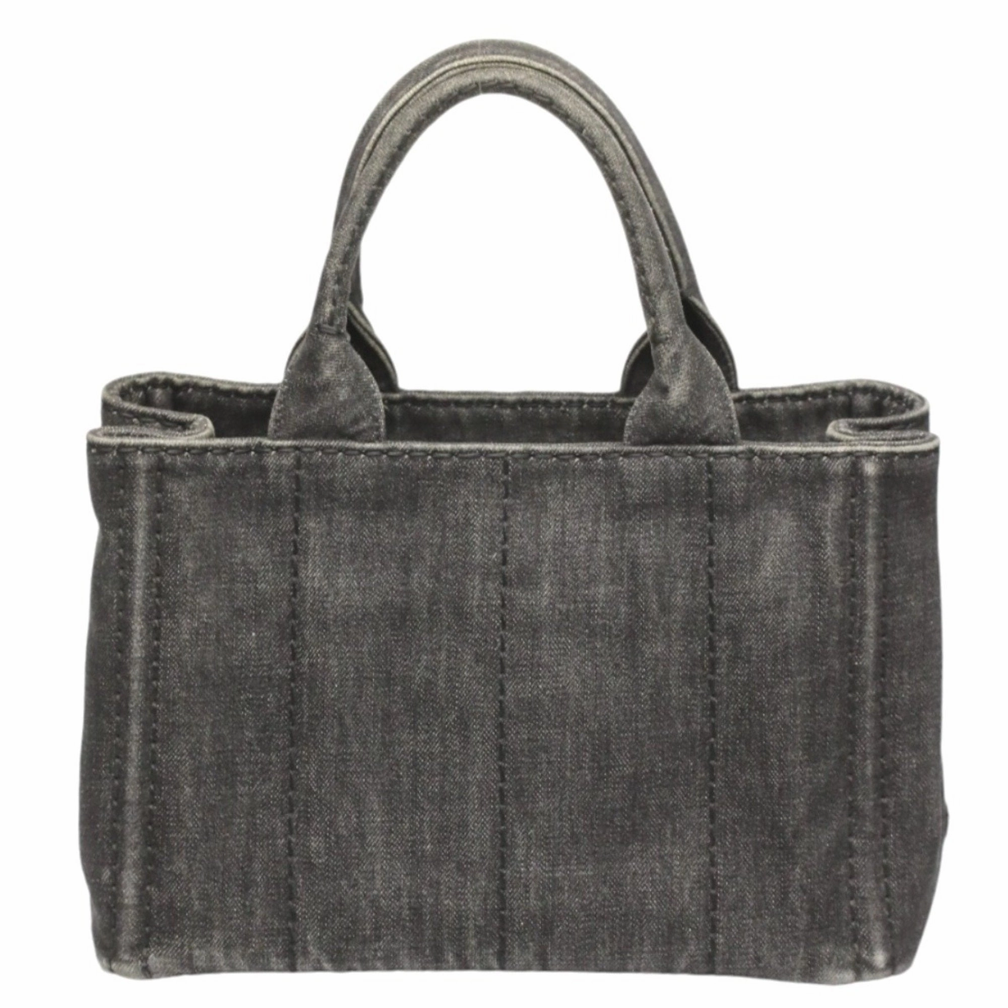 Prada Canapa blue - Jeans Tote Bag (Pre-Owned)