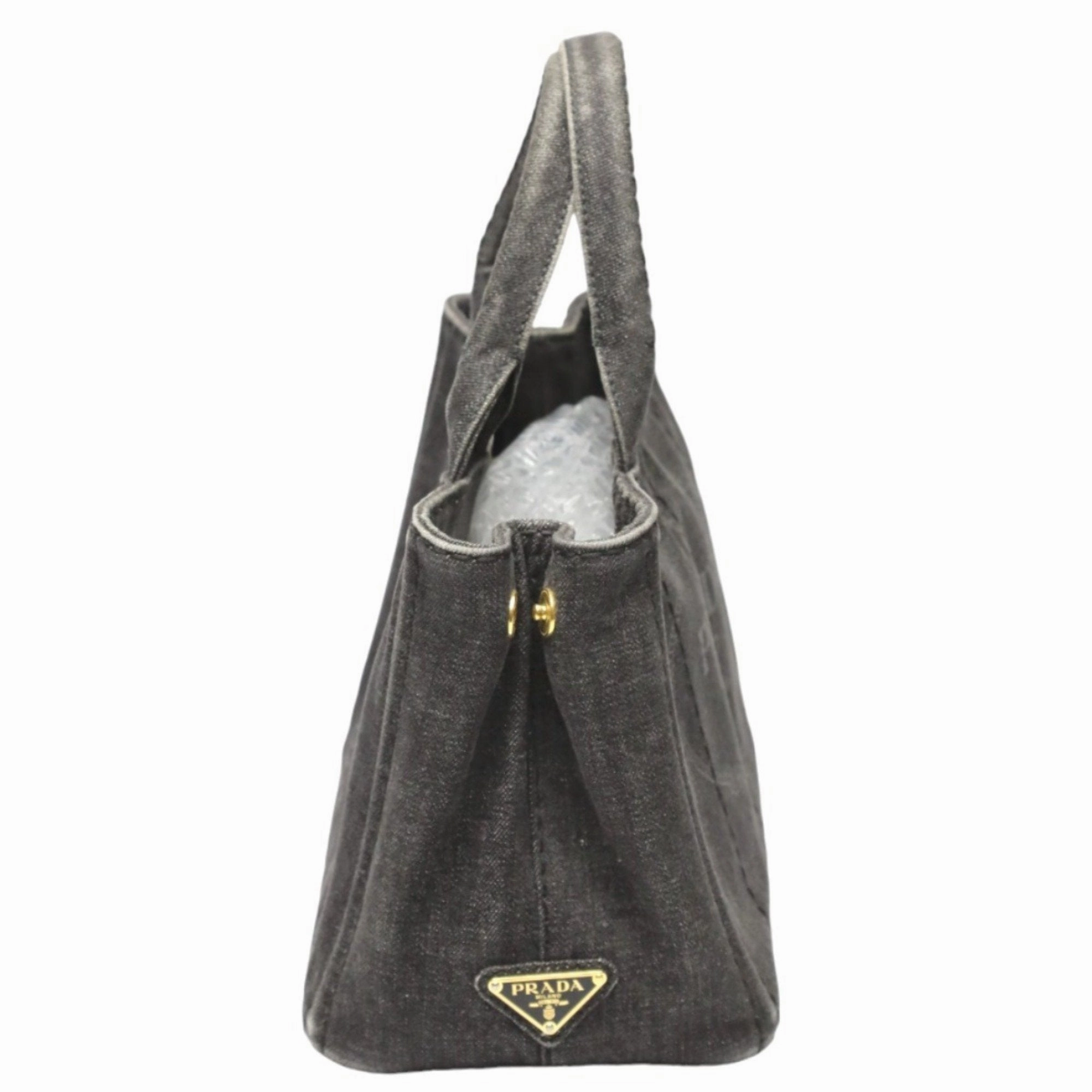 Prada Canapa blue - Jeans Tote Bag (Pre-Owned)