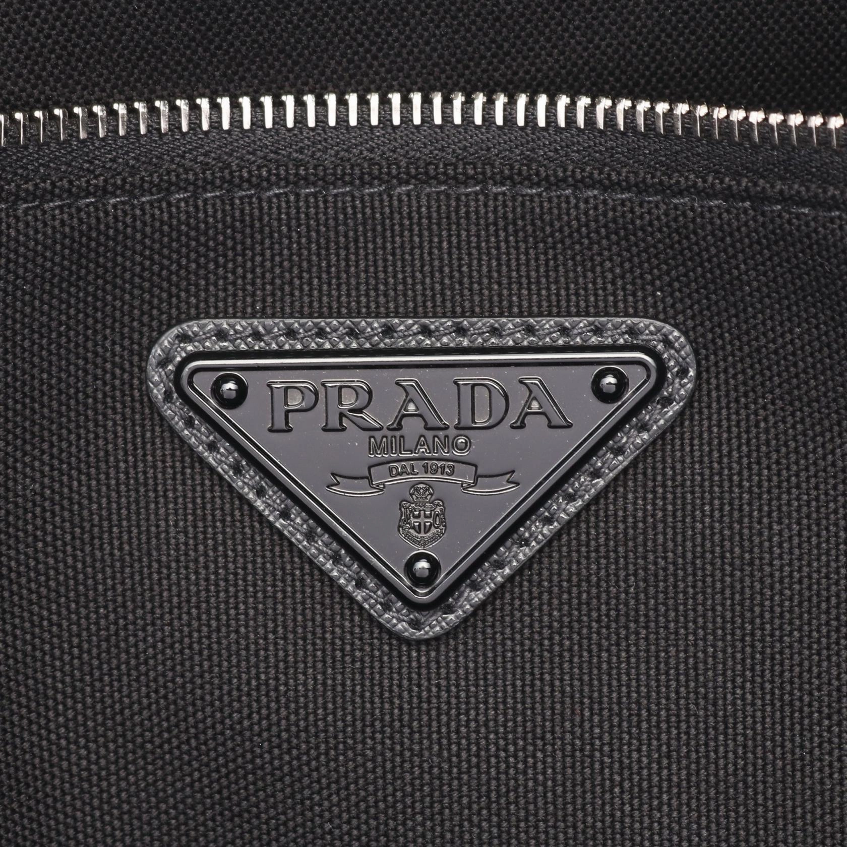 Prada CANAPA Canvas Tote Bag