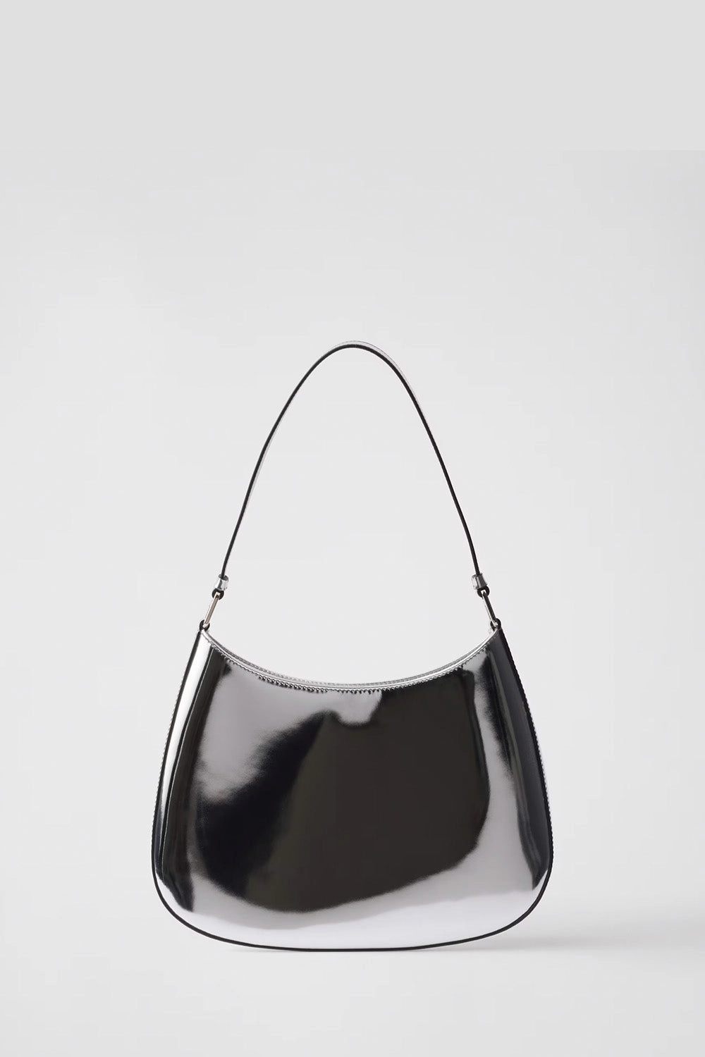 Prada Cleo Printed Brushed Leather Shoulder Bag