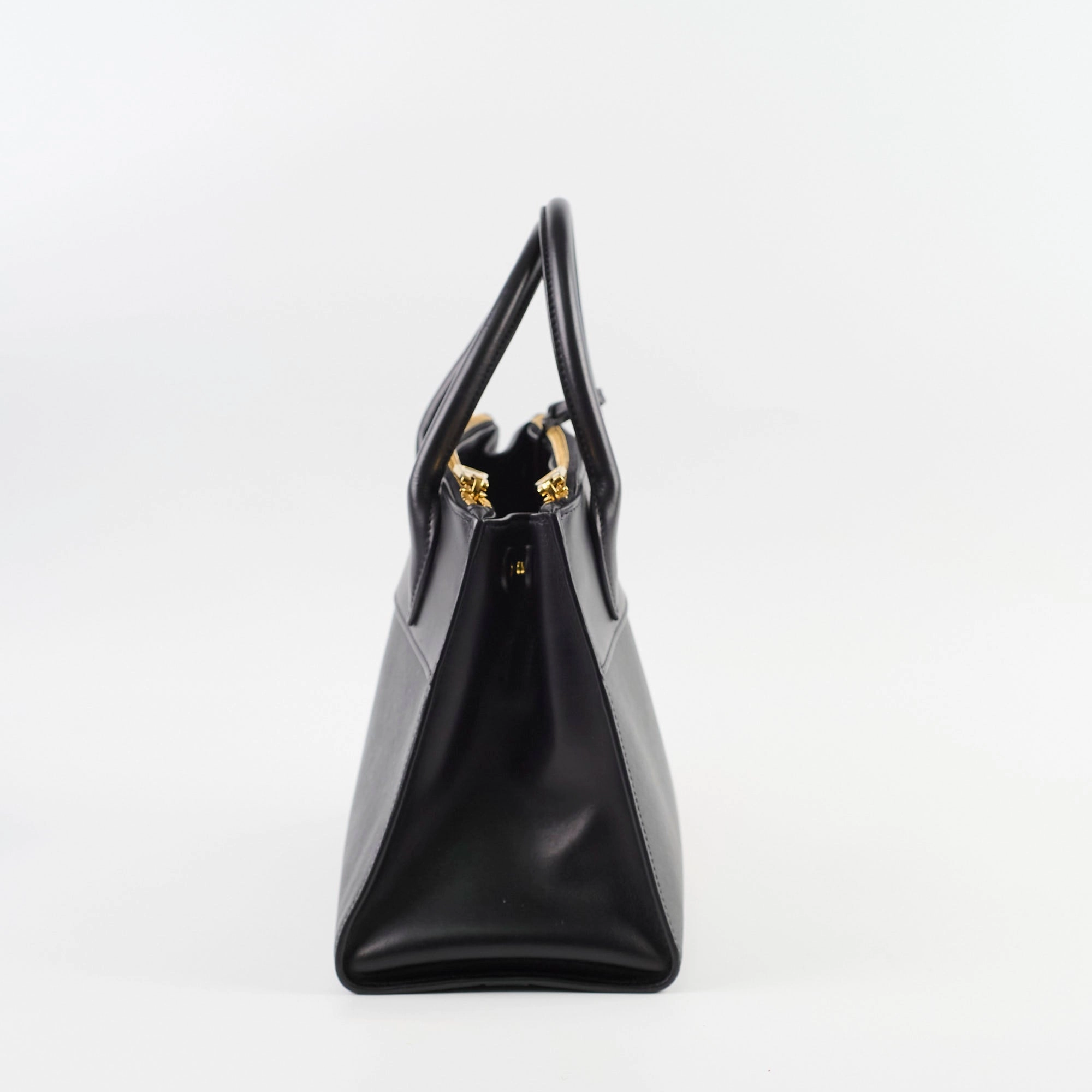 Prada Esplanade Tote Safiano with City  Calf Black