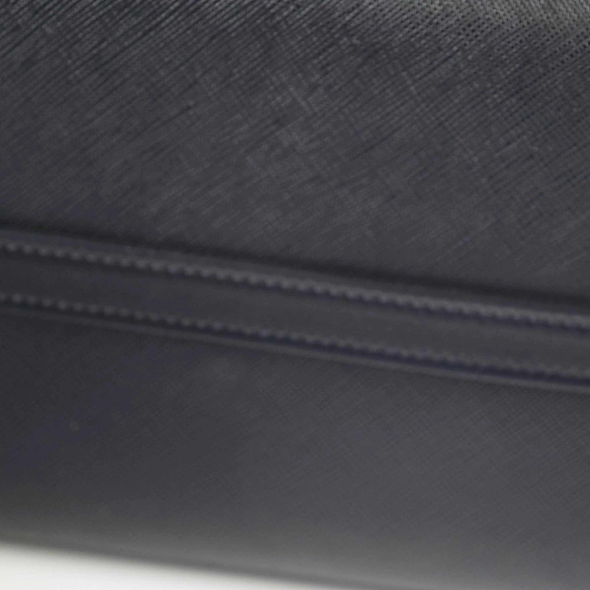 Prada Esplanade Tote Safiano with City  Calf Black