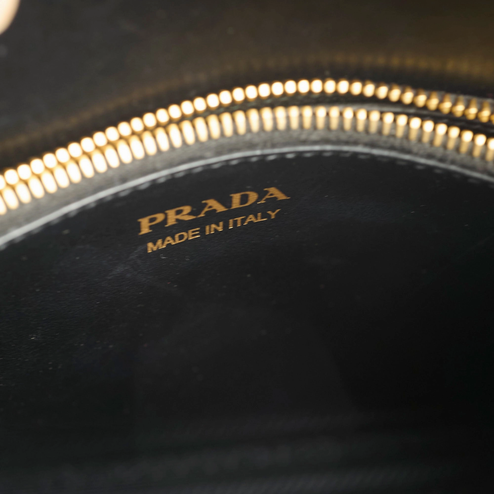 Prada Esplanade Tote Safiano with City  Calf Black