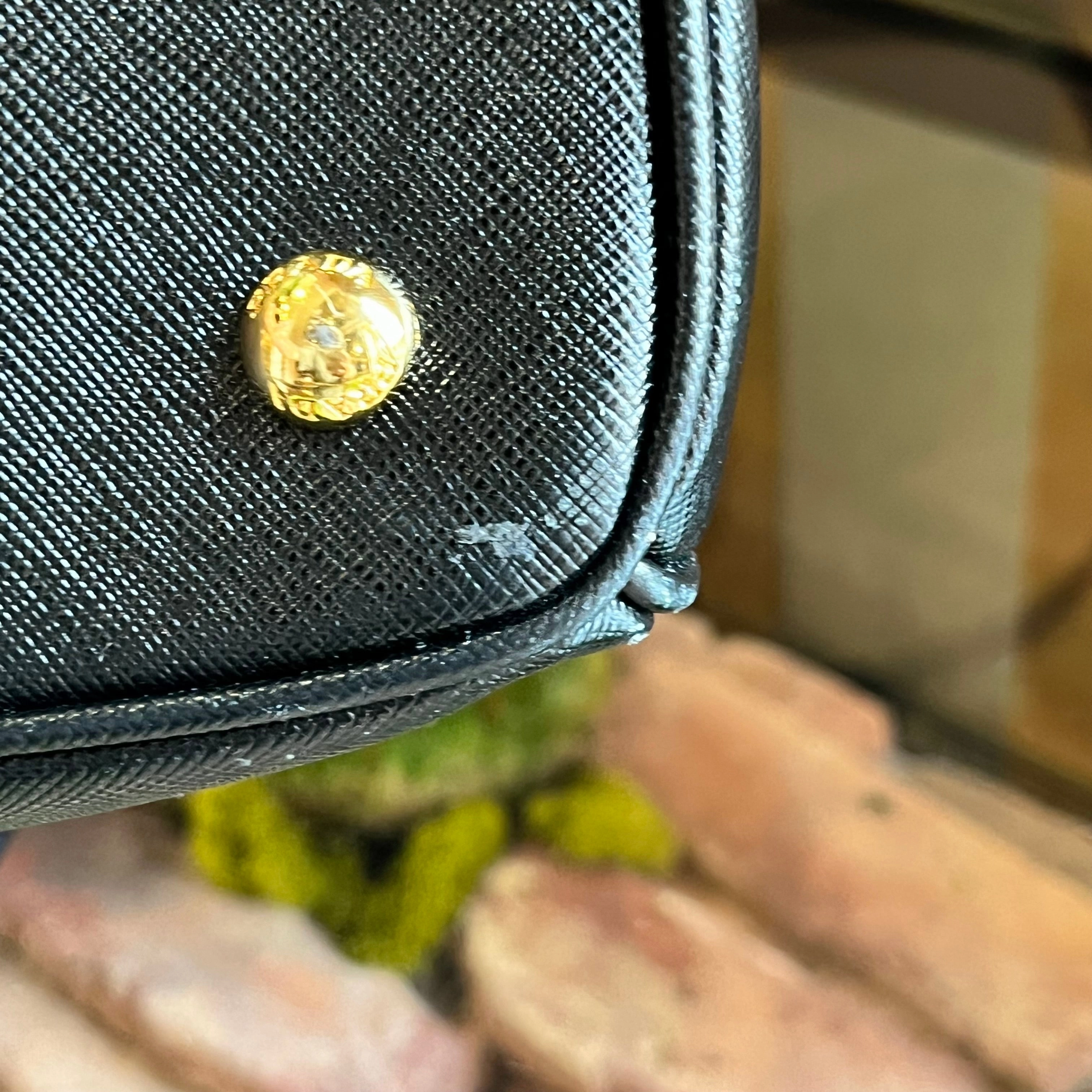 PRADA Galleria Saffiano Lux Leather Tote Bag