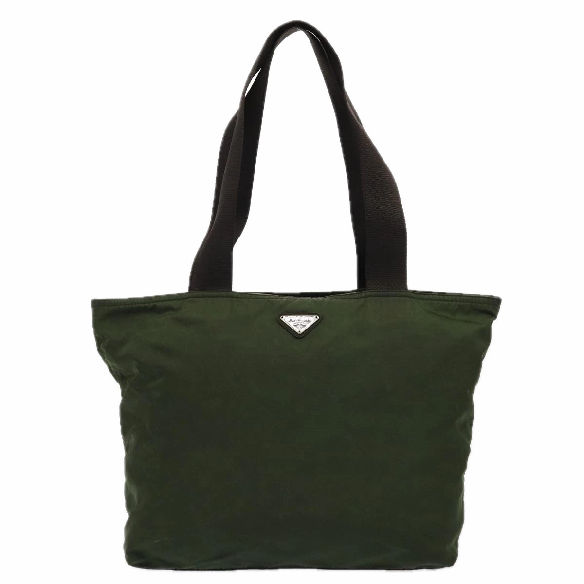 PRADA Gucci Bamboo Tote Backpack Nylon 2Set Khaki Green  yk12253