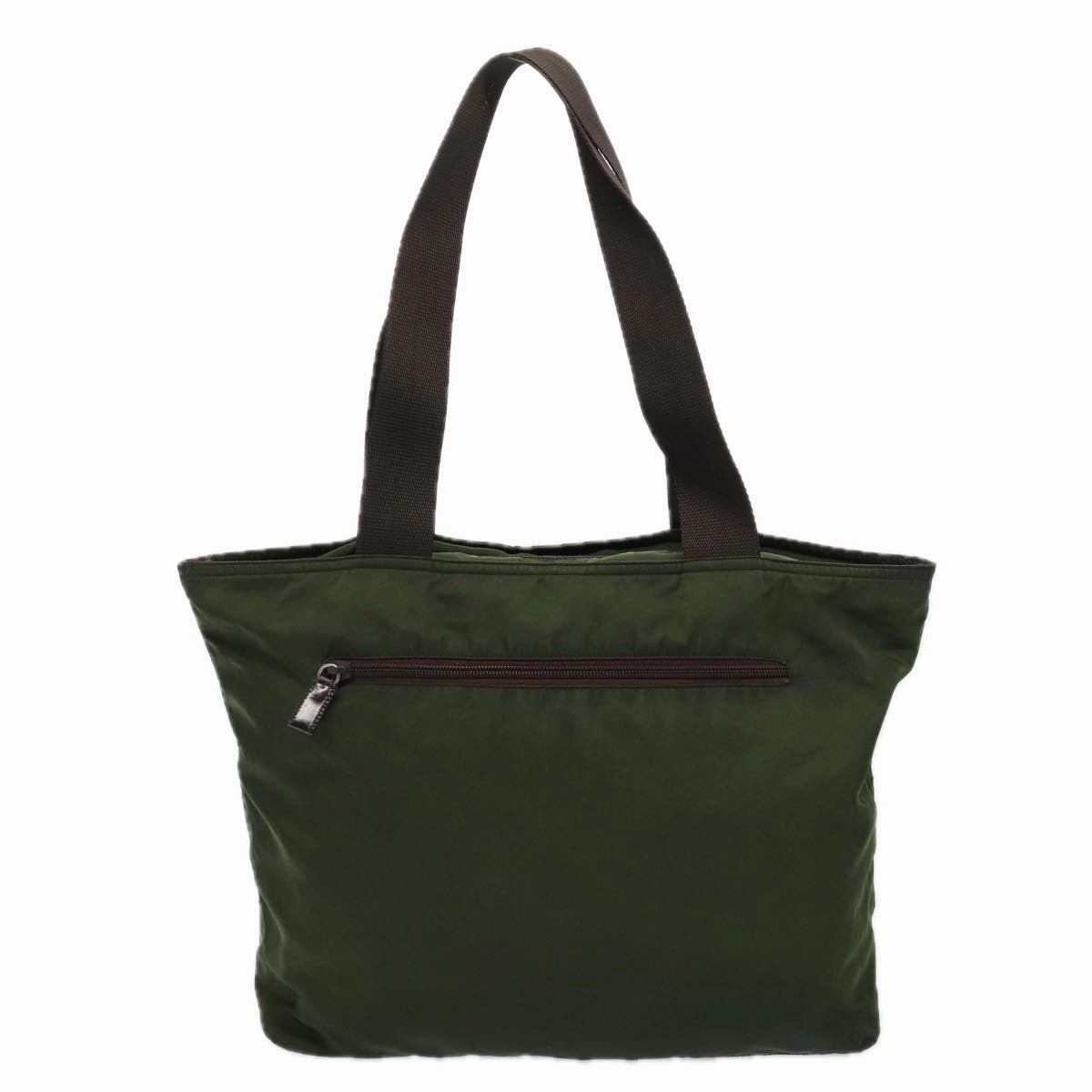 PRADA Gucci Bamboo Tote Backpack Nylon 2Set Khaki Green  yk12253