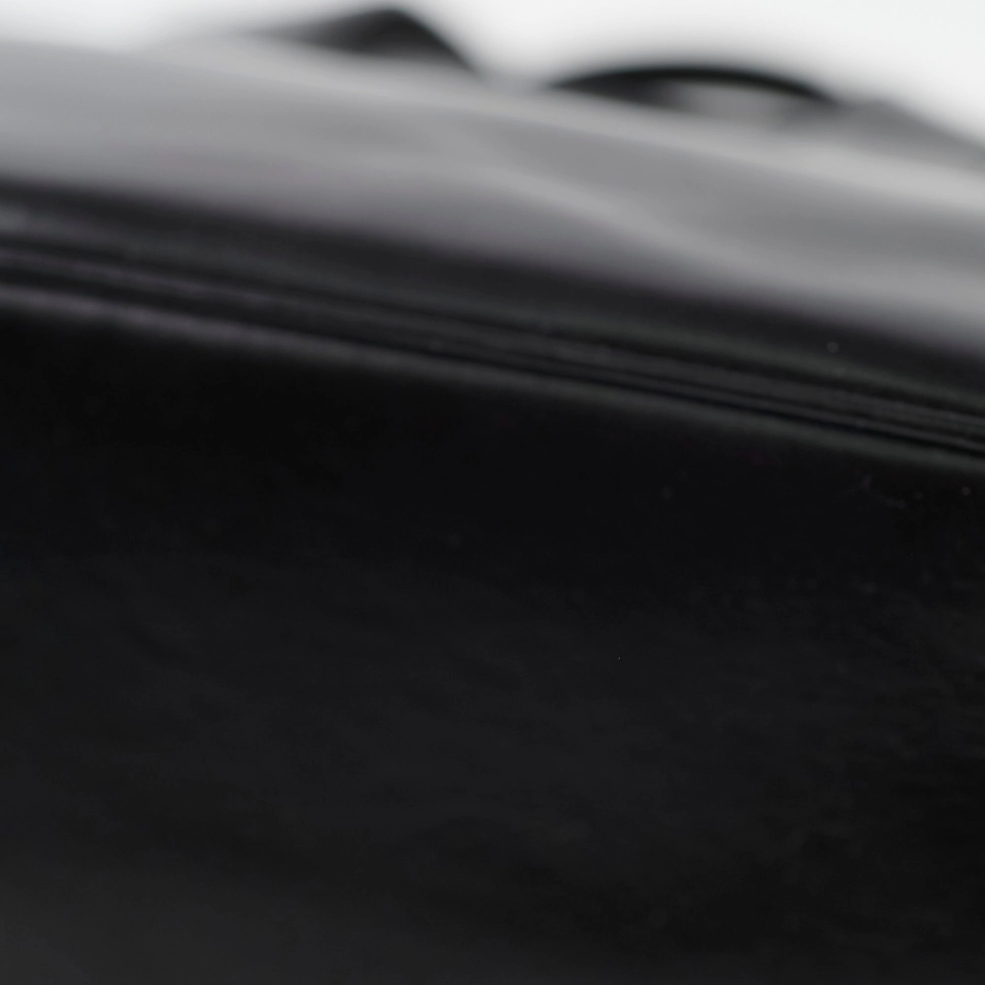 Prada Large Leather Tote Black
