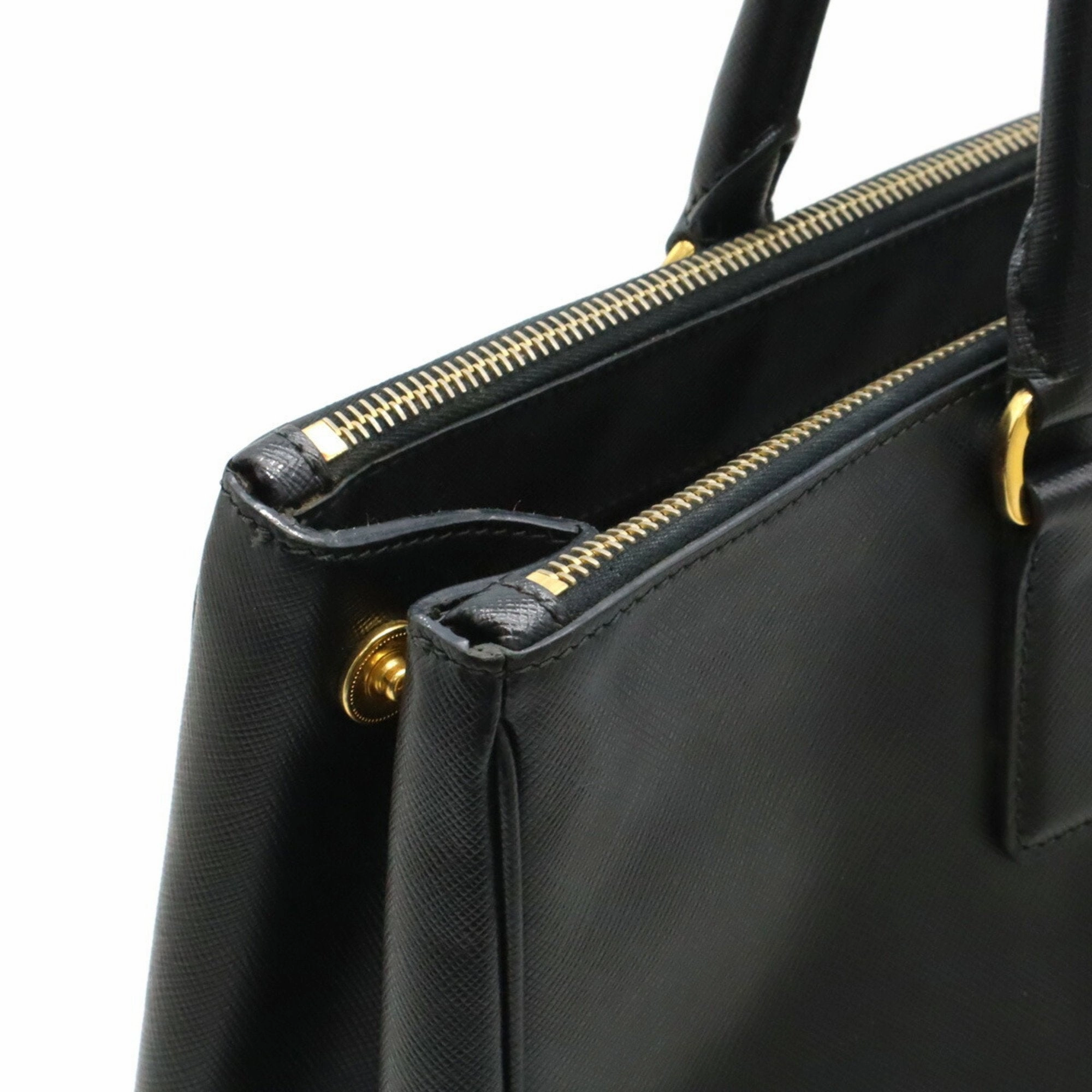 Prada  Leather Handbag Tote Bag (Pre-Owned)