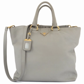 Prada Leather Tote Bag (Pre-Owned)