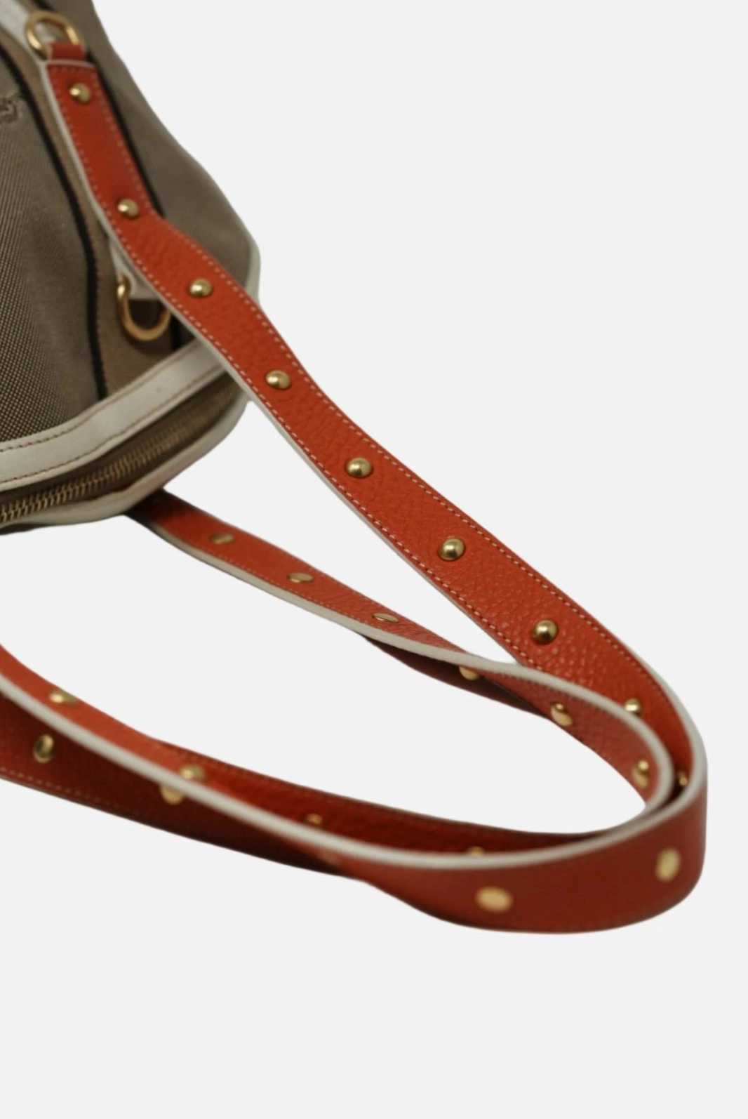 Prada Logo Jacquard Shoulder Bag