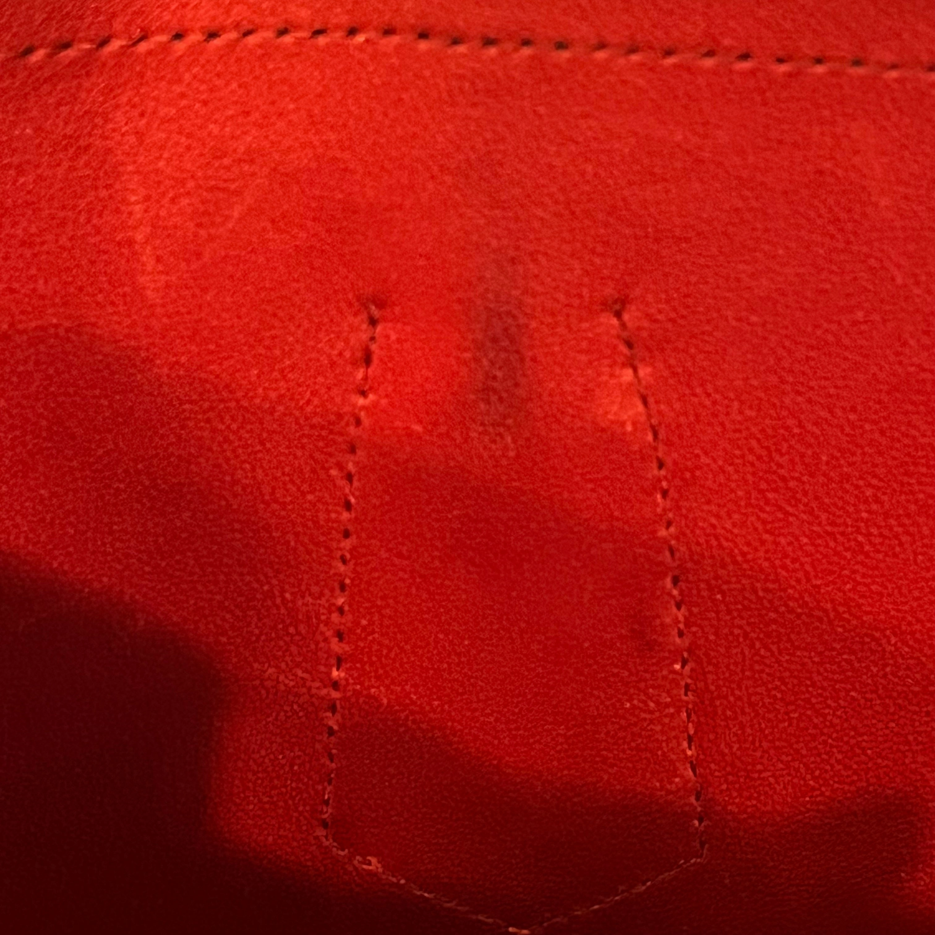 PRADA Medium Saffiano Lux Leather Double Handle Tote Bag