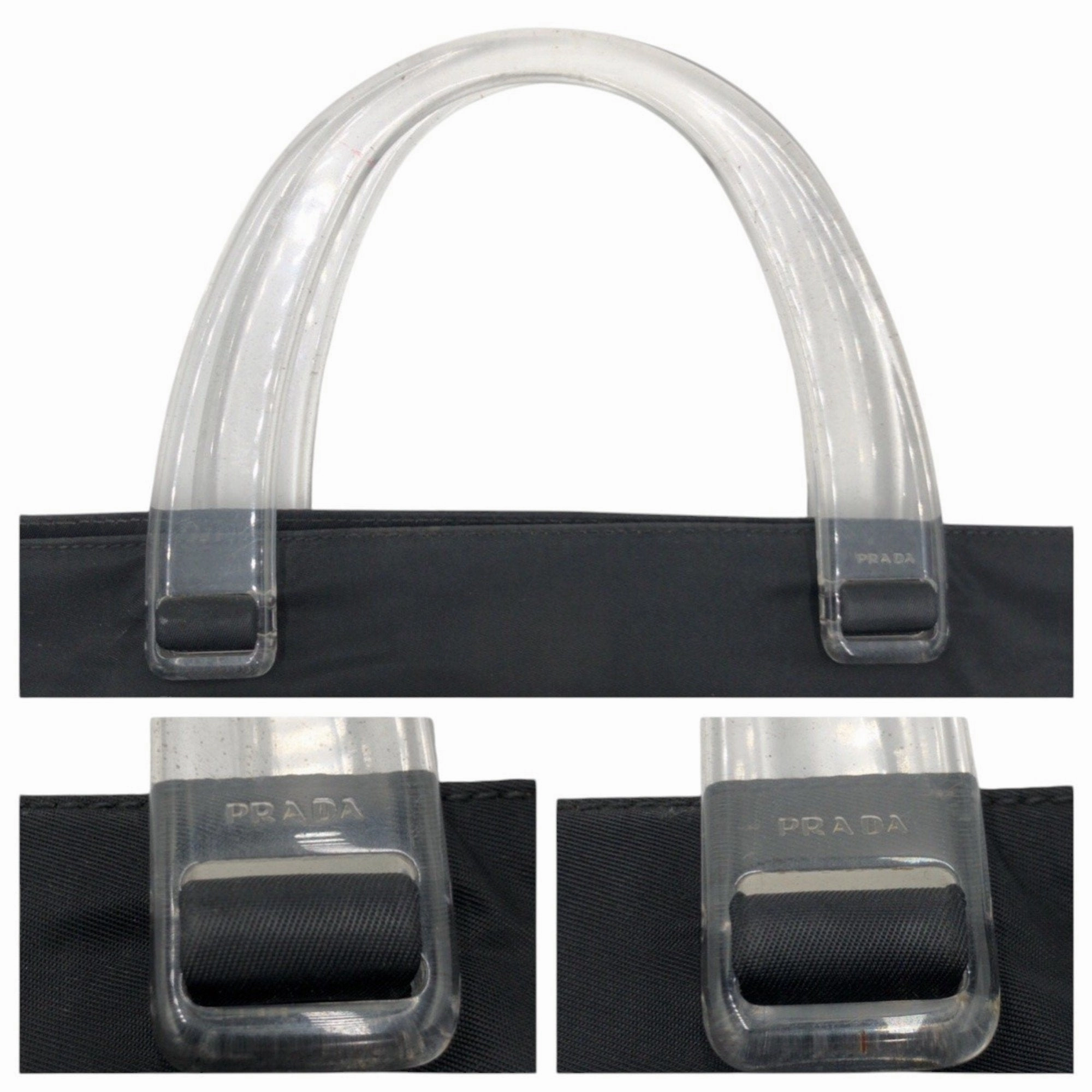 Prada Nylon Handbag Tote Bag (Pre-Owned)