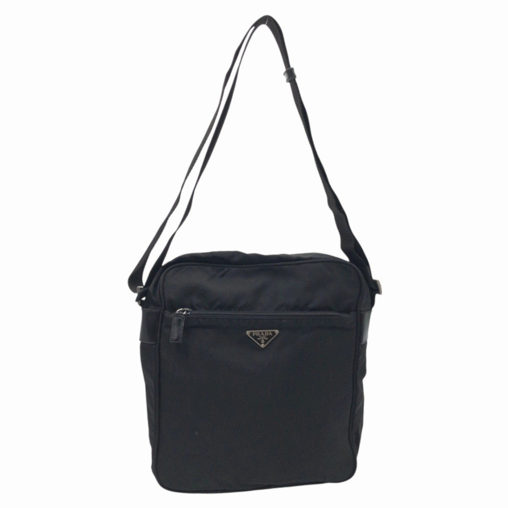 Prada Nylon Messenger Bag Shoulder Bag (Pre-Owned)