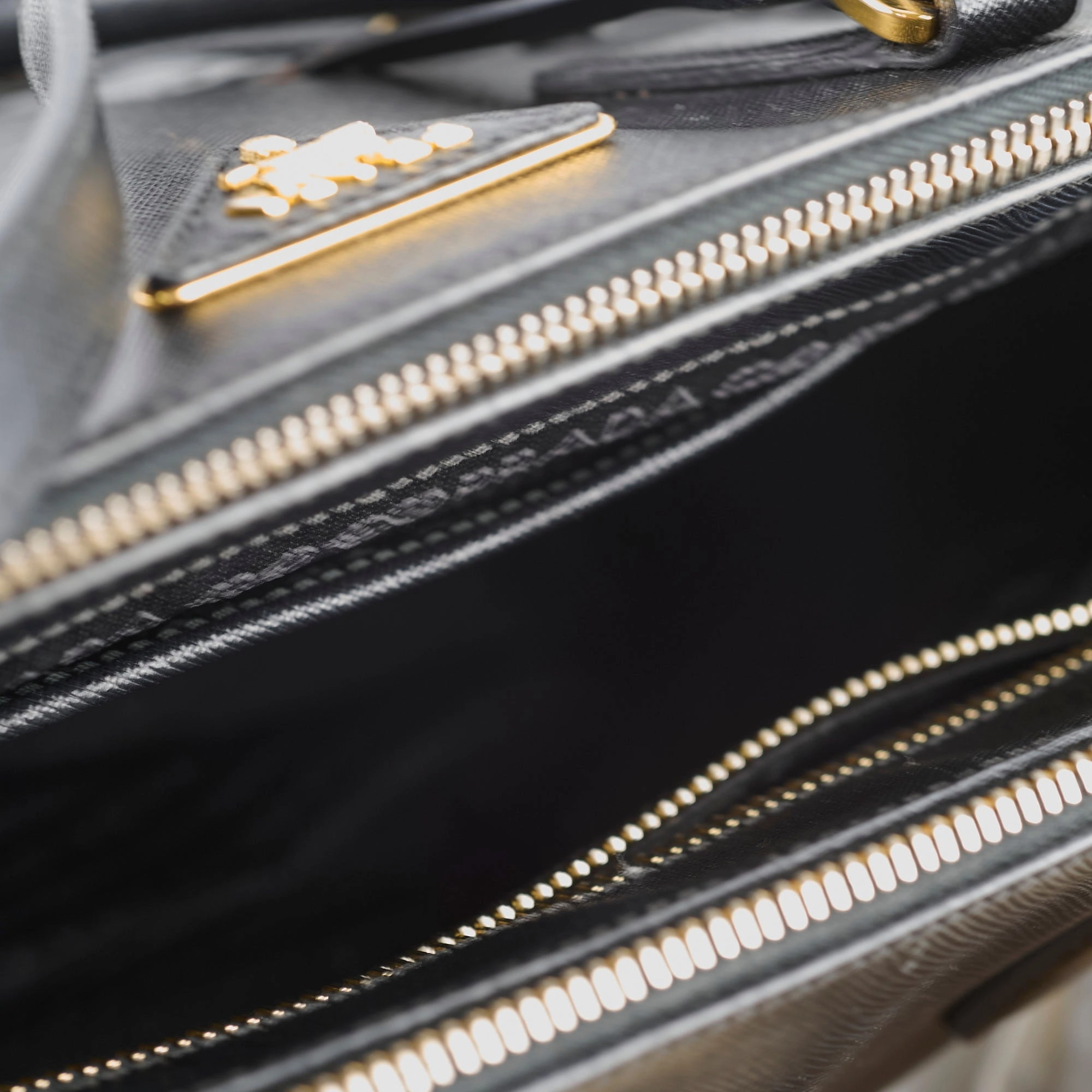 Prada Saffiano Tote Black