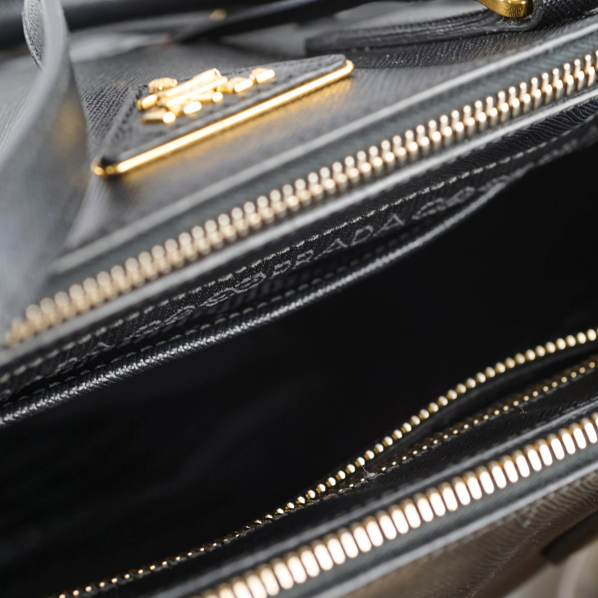 Prada Saffiano Tote Black